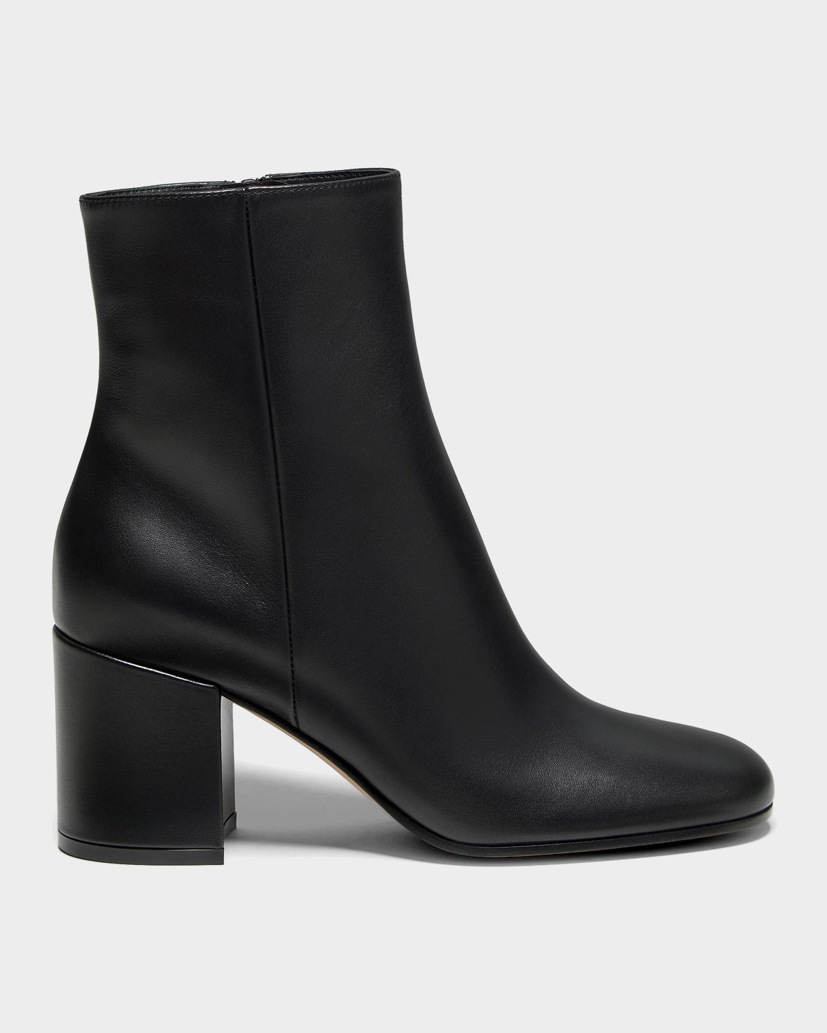 Gianvito Rossi 70mm Joelle Leather Booties