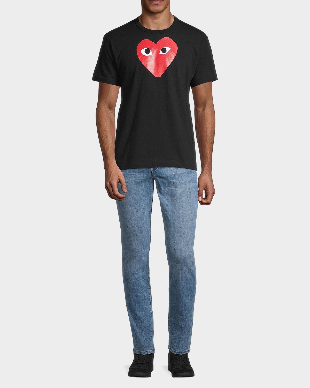 Comme des Garcons Signature Logo Graphic T-Shirt