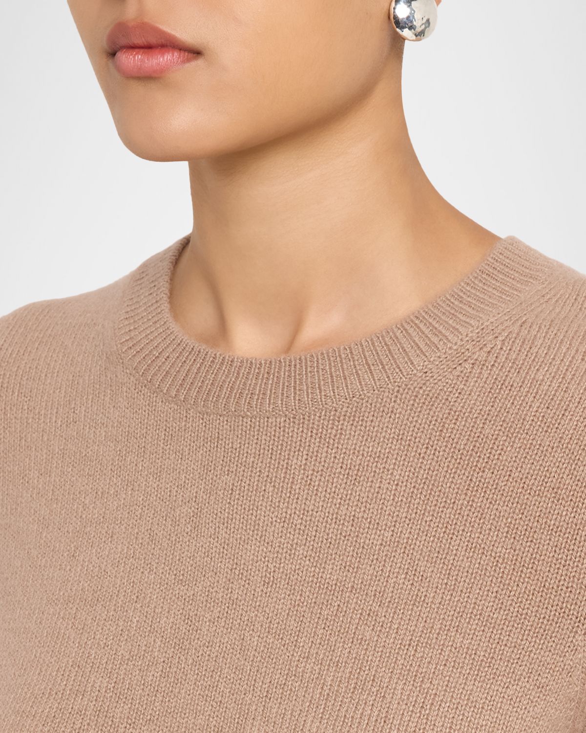 Vince Wool & Cashmere Short-Sleeve Sweater | Thumbnail 5 Vince Wool & Cashmere Short-Sleeve Sweater | Thumbnail 5