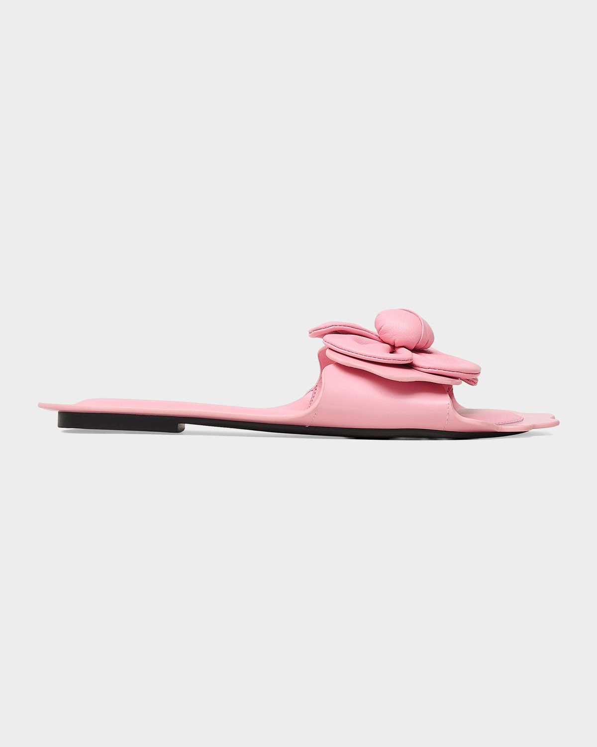 Marc Jacobs The Daisy Leather Flat Slide Sandals | Thumbnail 6 Marc Jacobs The Daisy Leather Flat Slide Sandals | Thumbnail 6