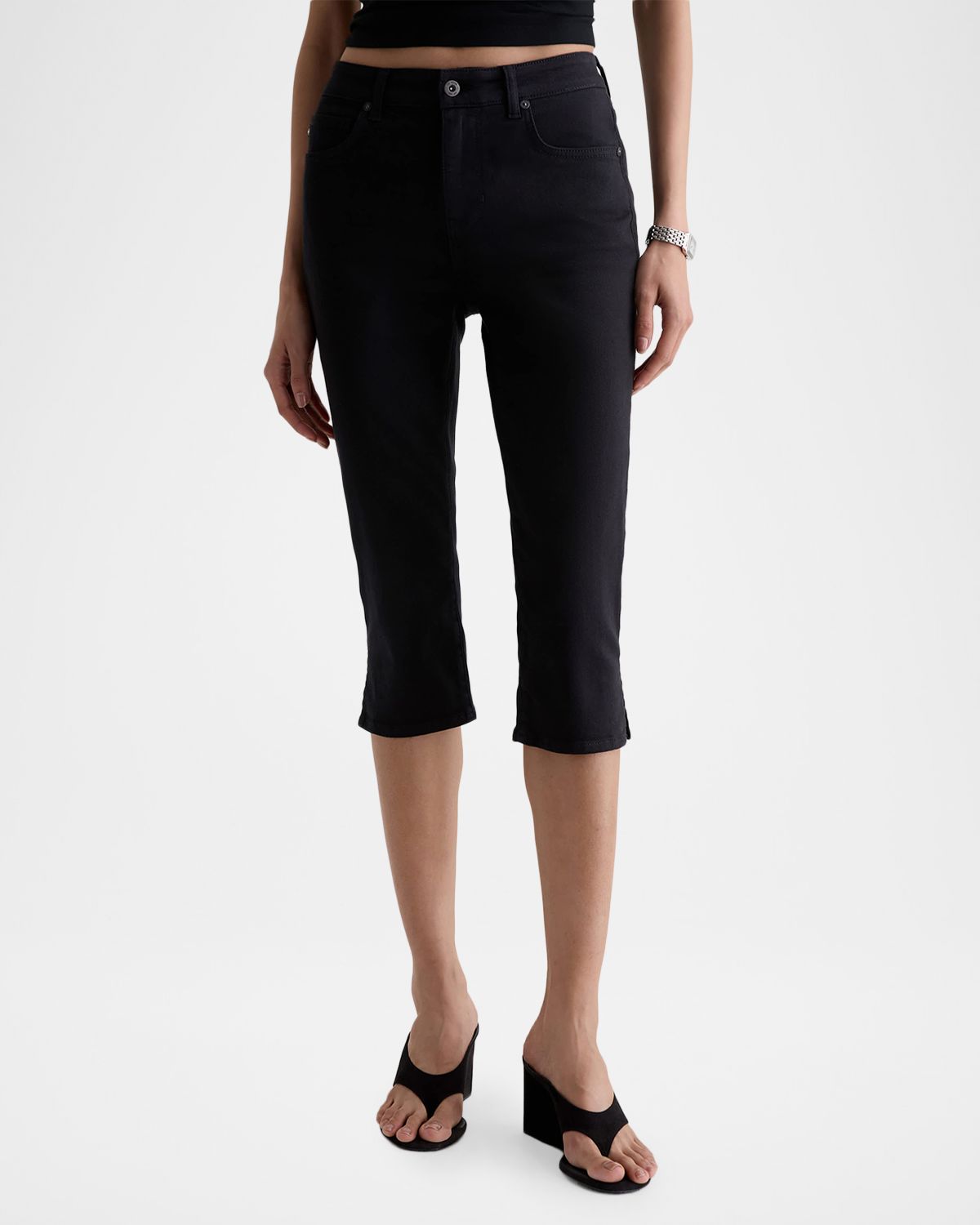AG Jeans Mid-Rise Capri Jeans | Thumbnail 4