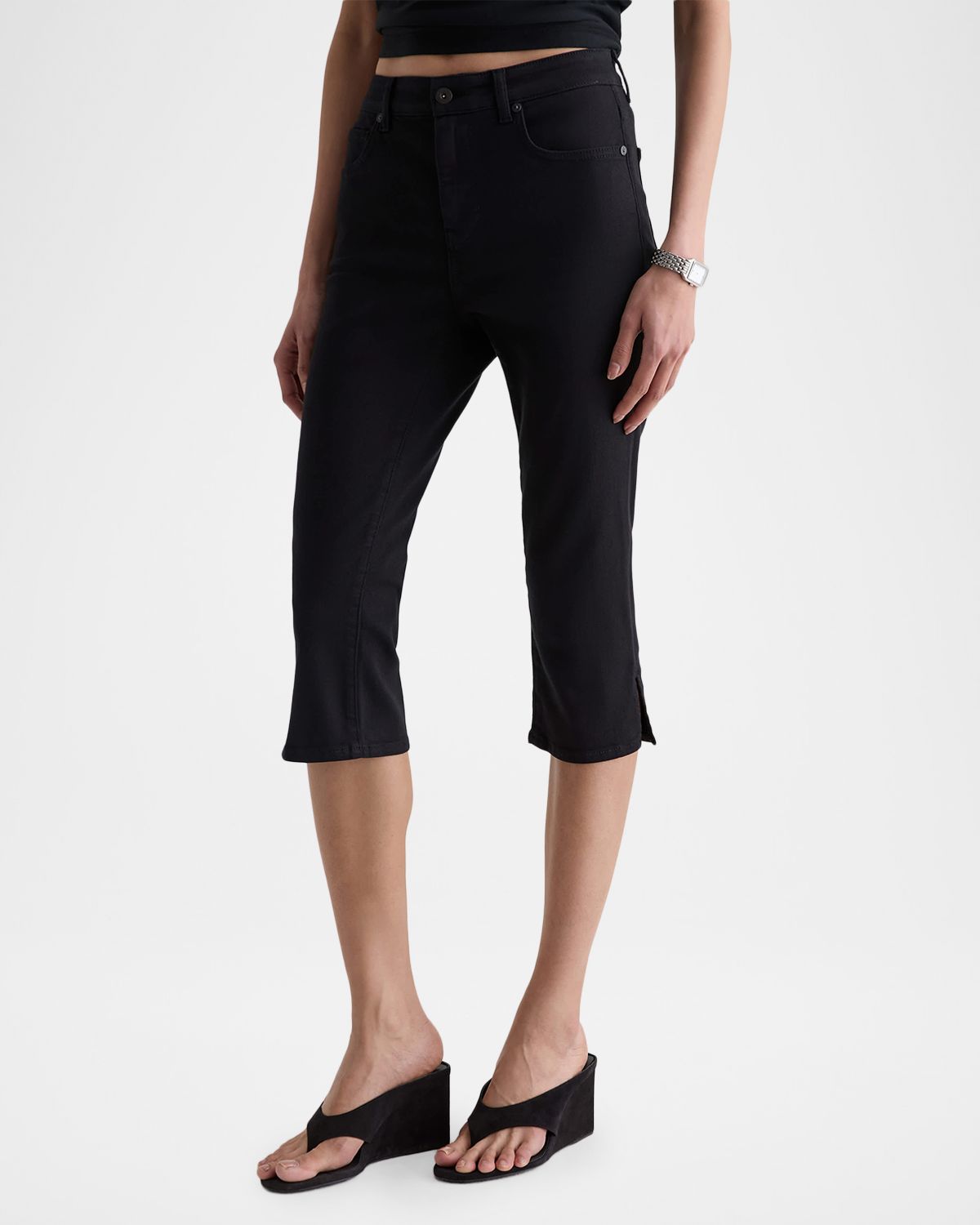 AG Jeans Mid-Rise Capri Jeans | Thumbnail 6