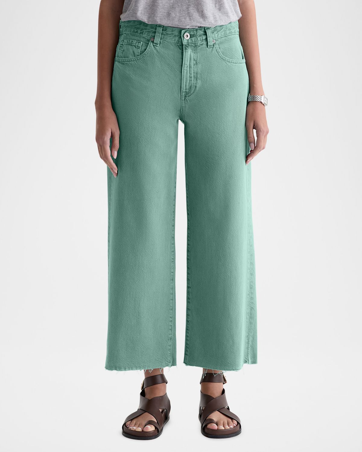 AG Jeans Saige Wide-Leg Crop Jeans | Thumbnail 4 AG Jeans Saige Wide-Leg Crop Jeans | Thumbnail 4
