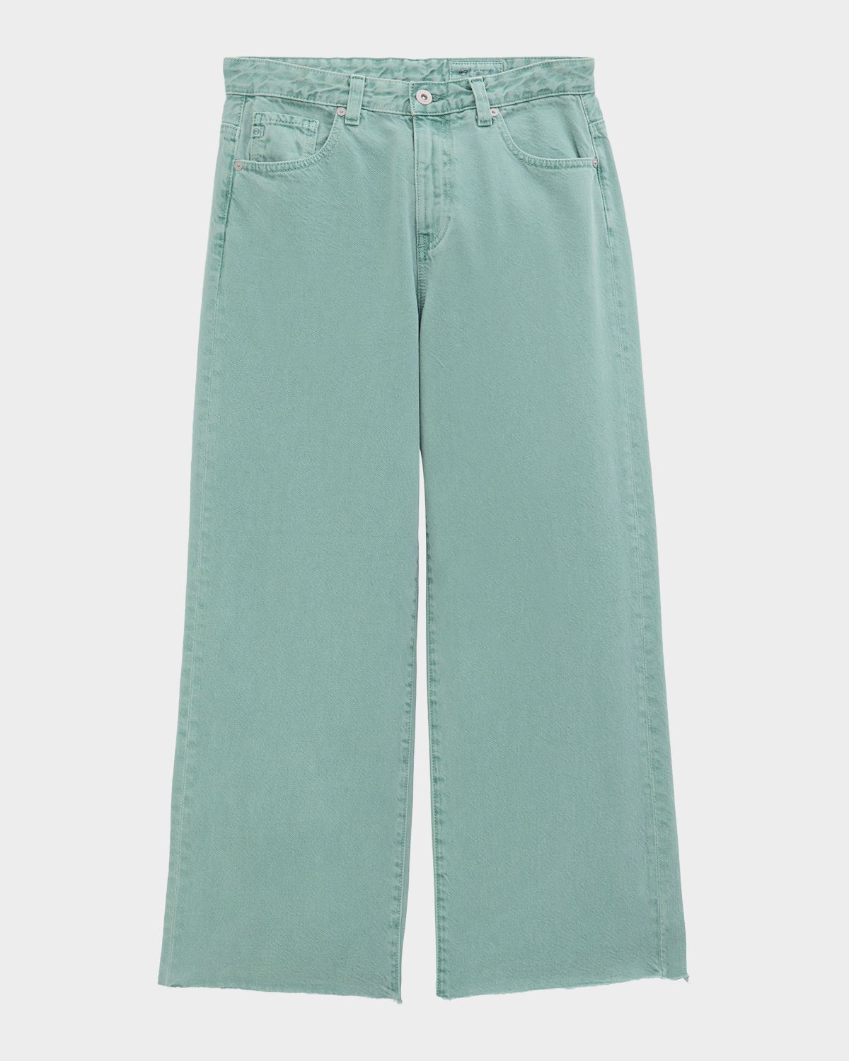 AG Jeans Saige Wide-Leg Crop Jeans