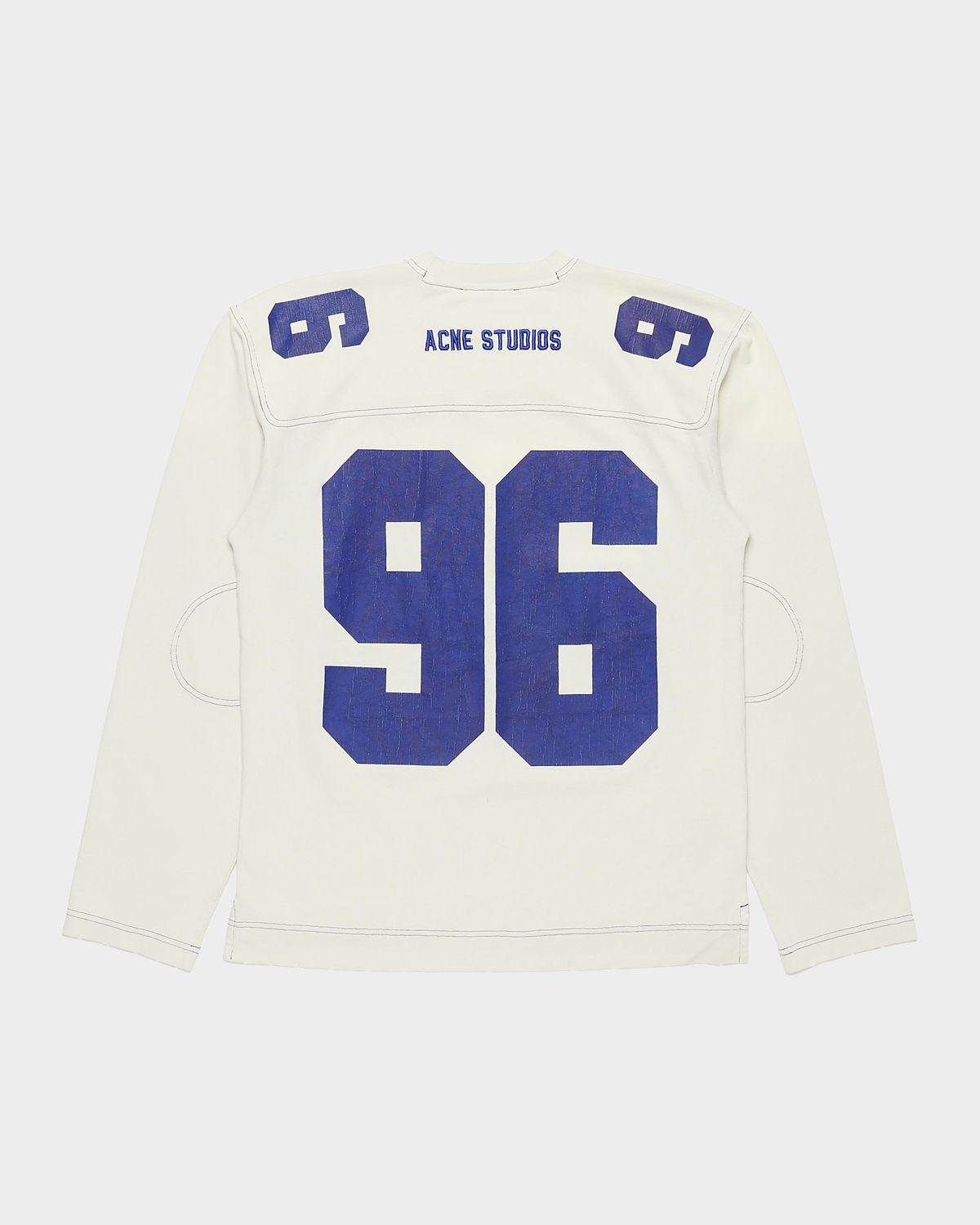 Acne Studios Men 's Cotton 1996 Varsity Long-Sleeve T-Shirt | Thumbnail 5 Acne Studios Men 's Cotton 1996 Varsity Long-Sleeve T-Shirt | Thumbnail 5