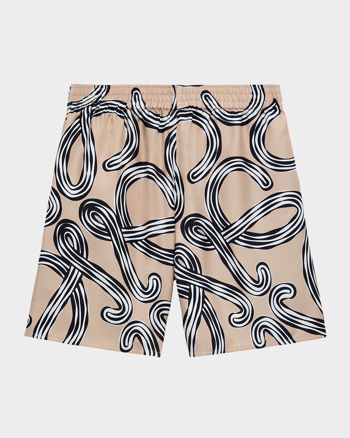 Loewe x Paula 's Ibiza Relaxed Silk Shorts