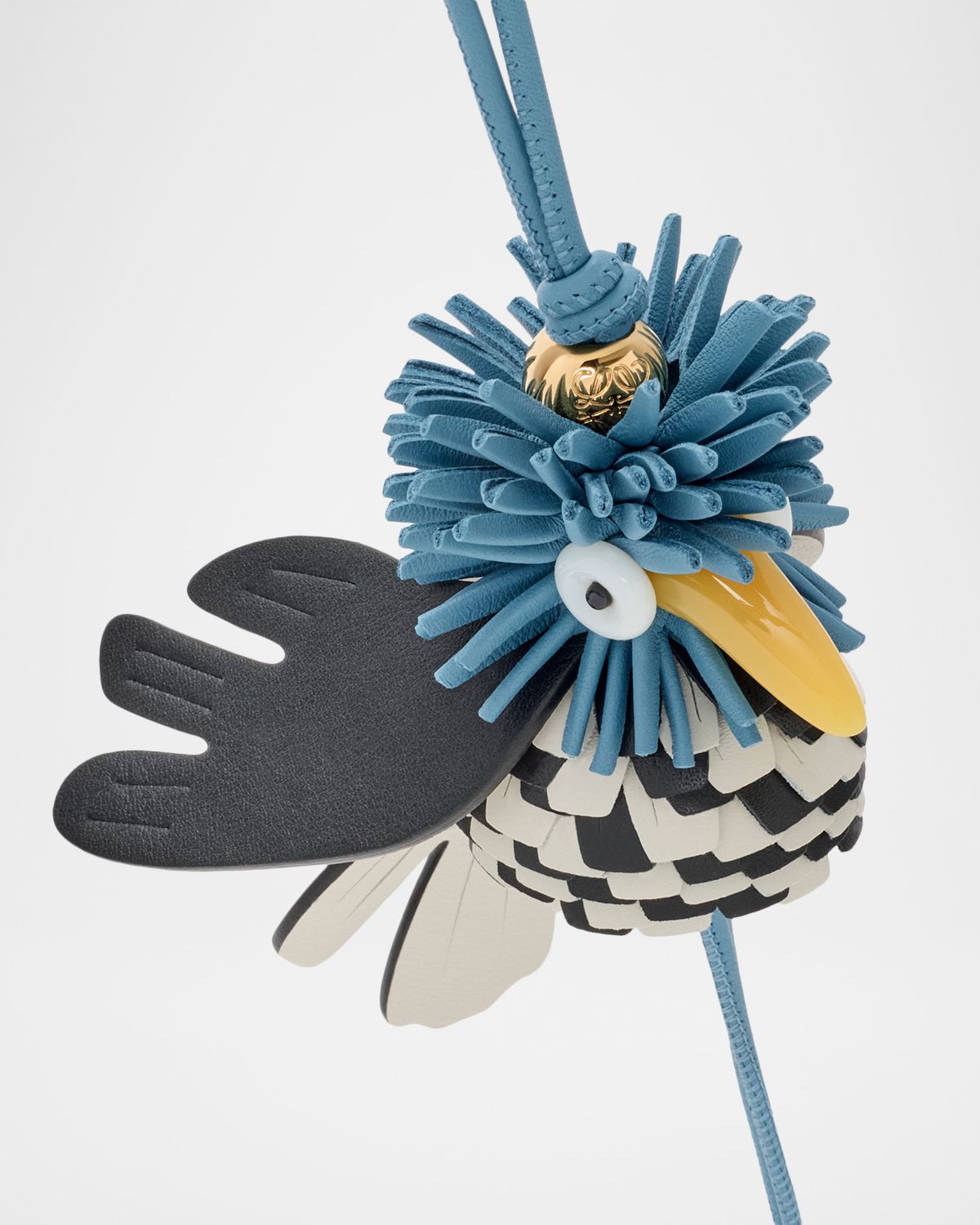 Loewe x Paula 's Ibiza Hoopoe Bird Bag Charm