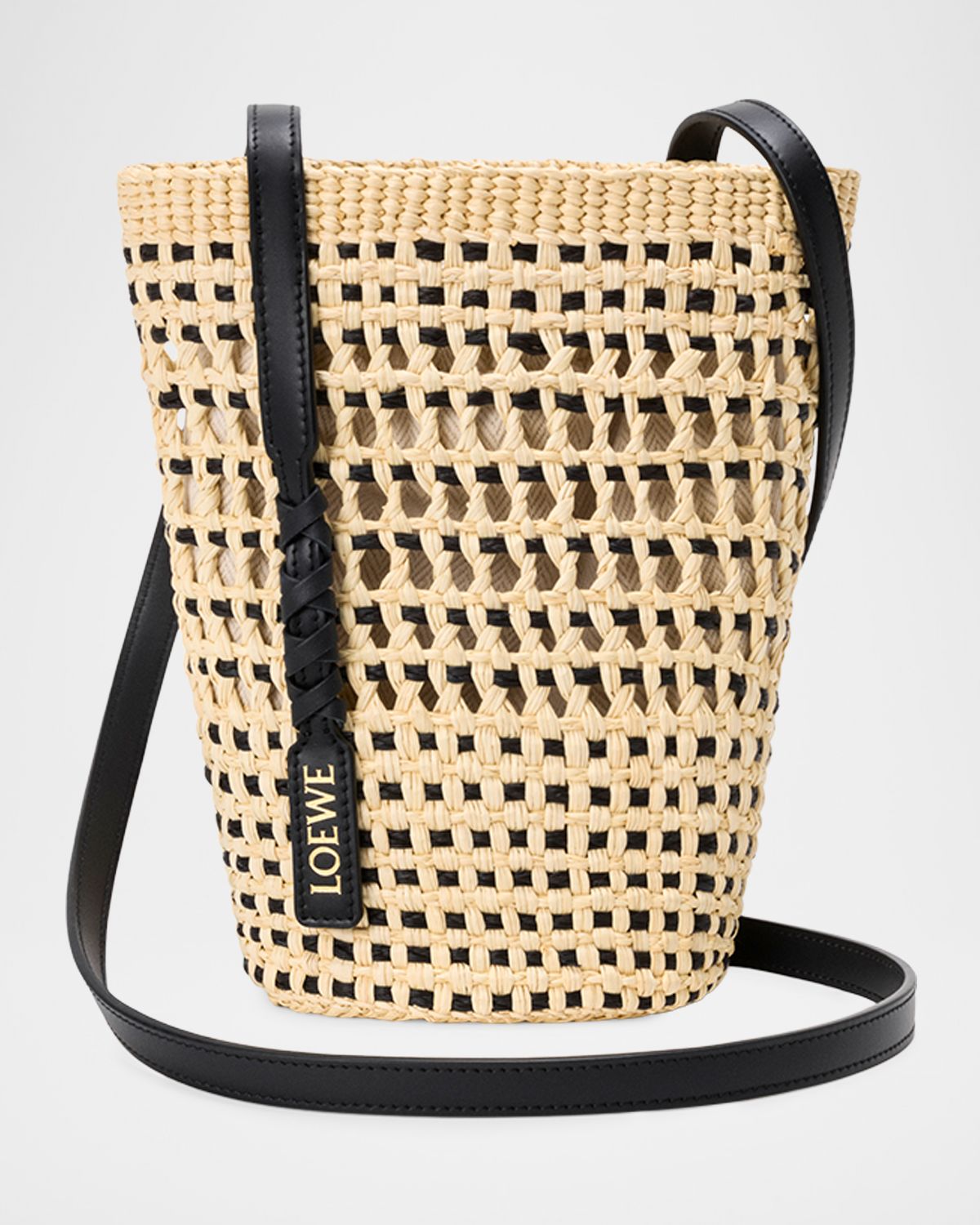 Loewe x Paula 's Ibiza Braid Woven Palm Leaf Crossbody Bag
