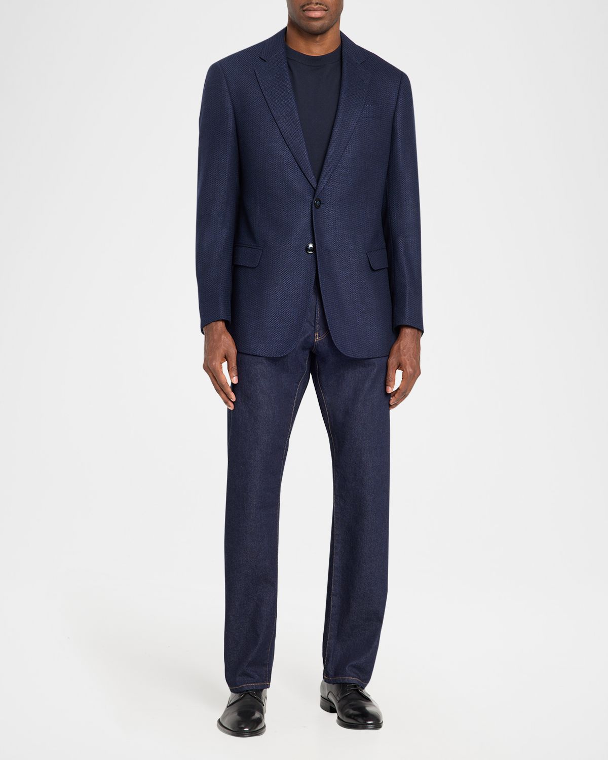Giorgio Armani Men 's Soft Textured Single-Breasted Sport Coat | Thumbnail 8 Giorgio Armani Men 's Soft Textured Single-Breasted Sport Coat | Thumbnail 8
