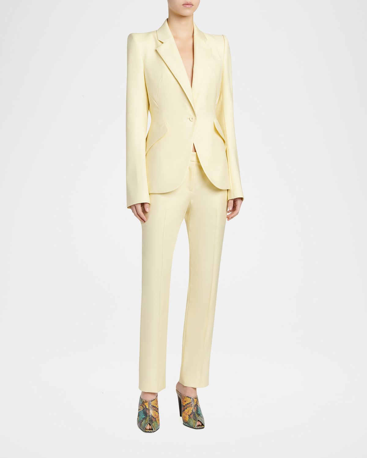 McQueen Low-Rise Cigarette Trousers | Thumbnail 2 McQueen Low-Rise Cigarette Trousers | Thumbnail 2