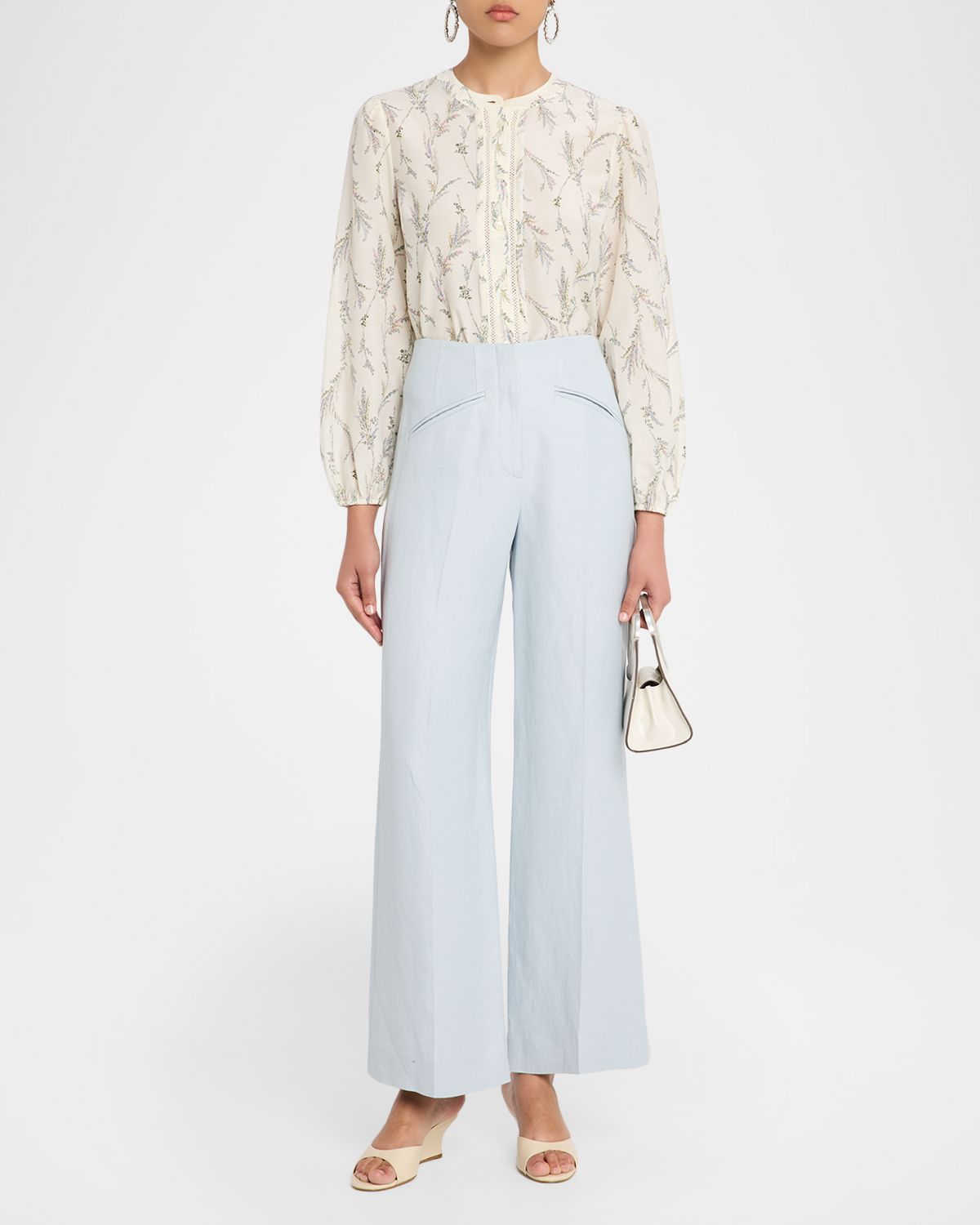 Veronica Beard Emiko Floral Blouse | Thumbnail 5