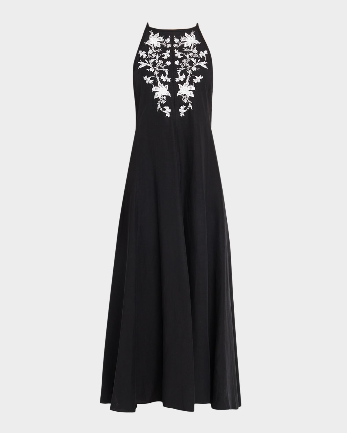 Kobi Halperin Regina Embroidered Maxi Dress