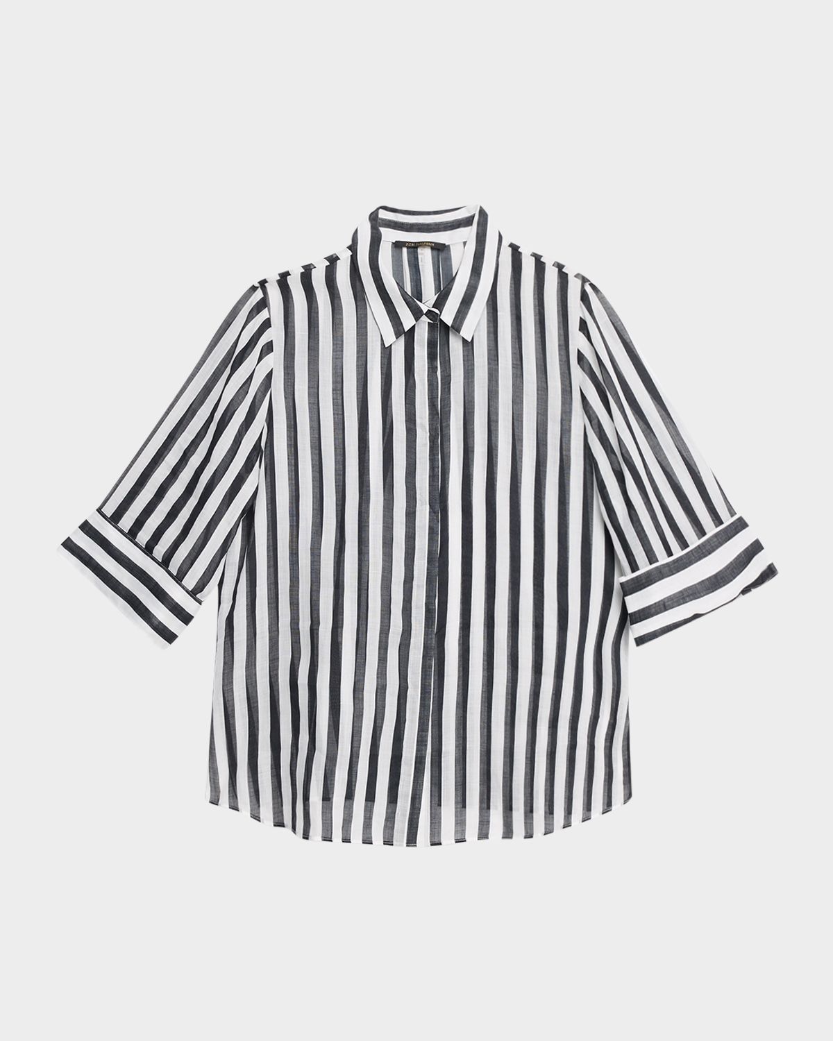 Kobi Halperin Jolie Striped Cotton Blouse