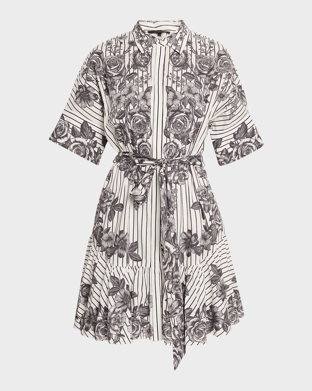 Kobi Halperin Hayden Belted Mini Dress