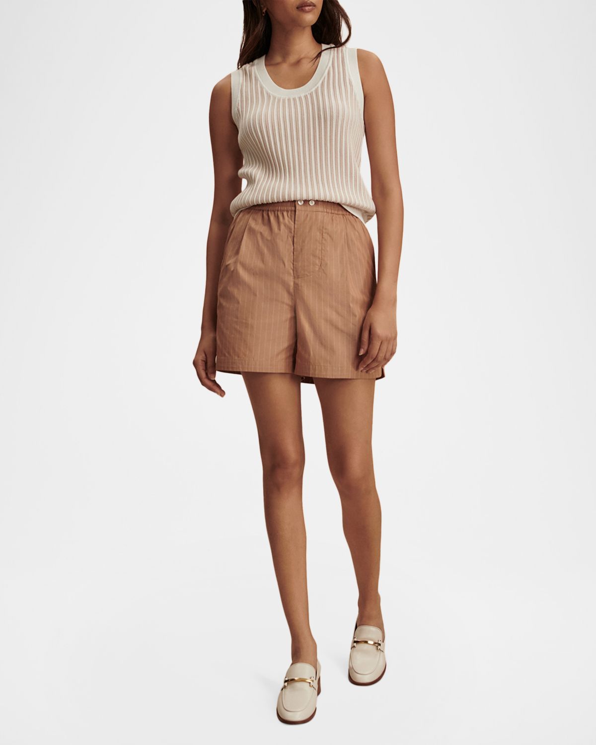 Varley Aldcroft Stitch Knit Tank Top