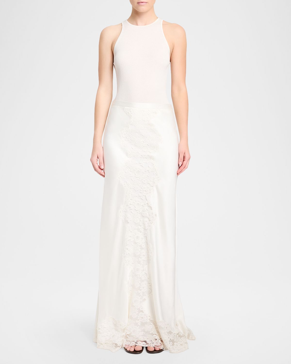 TWP Lace Silk Maxi Skirt | Thumbnail 5 TWP Lace Silk Maxi Skirt | Thumbnail 5
