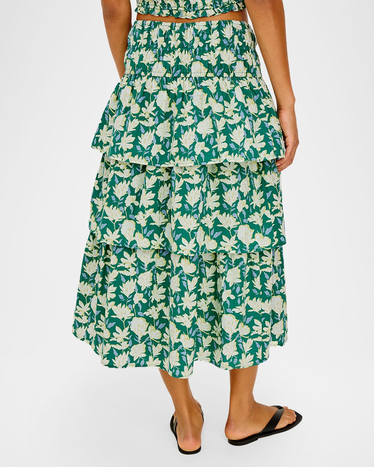 Rails Belle Floral Tiered Midi Skirt | Thumbnail 2 Rails Belle Floral Tiered Midi Skirt | Thumbnail 2