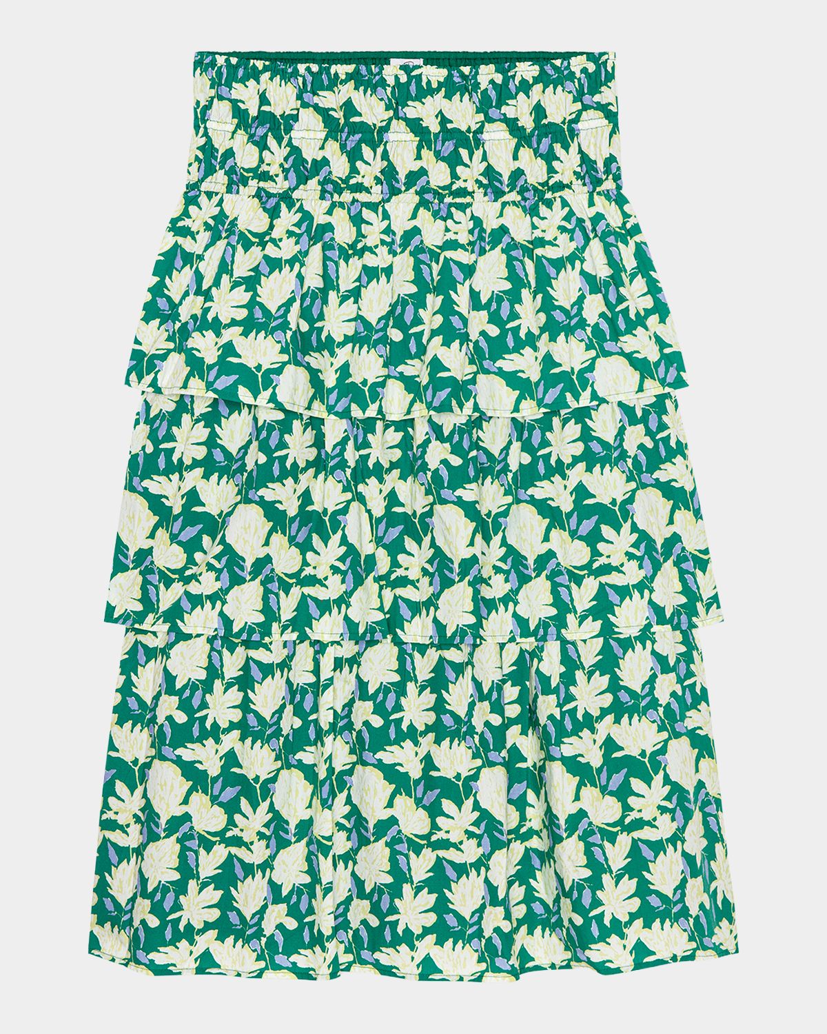 Rails Belle Floral Tiered Midi Skirt