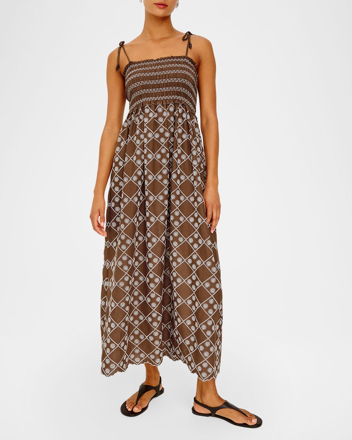 Rails Becca Embroidered Cotton Maxi Dress | Thumbnail 5 Rails Becca Embroidered Cotton Maxi Dress | Thumbnail 5