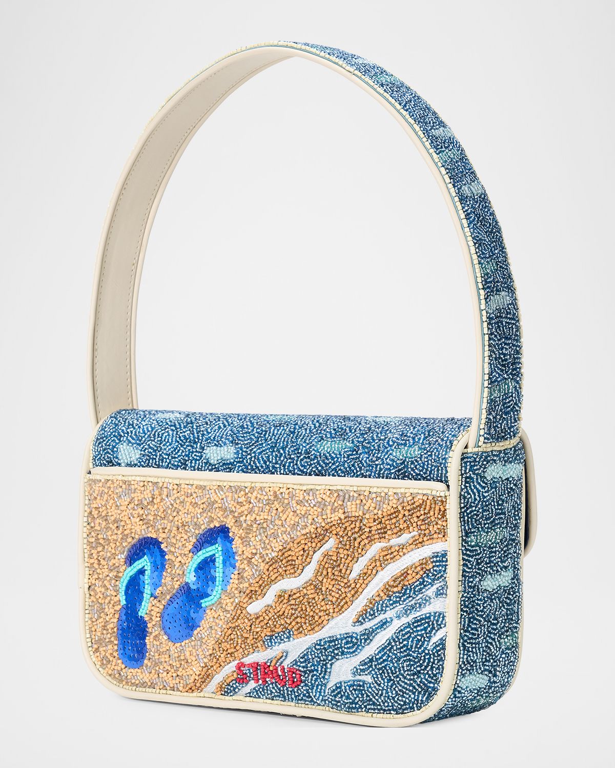 STAUD Tommy Beaded Shoulder Bag | Thumbnail 2 STAUD Tommy Beaded Shoulder Bag | Thumbnail 2