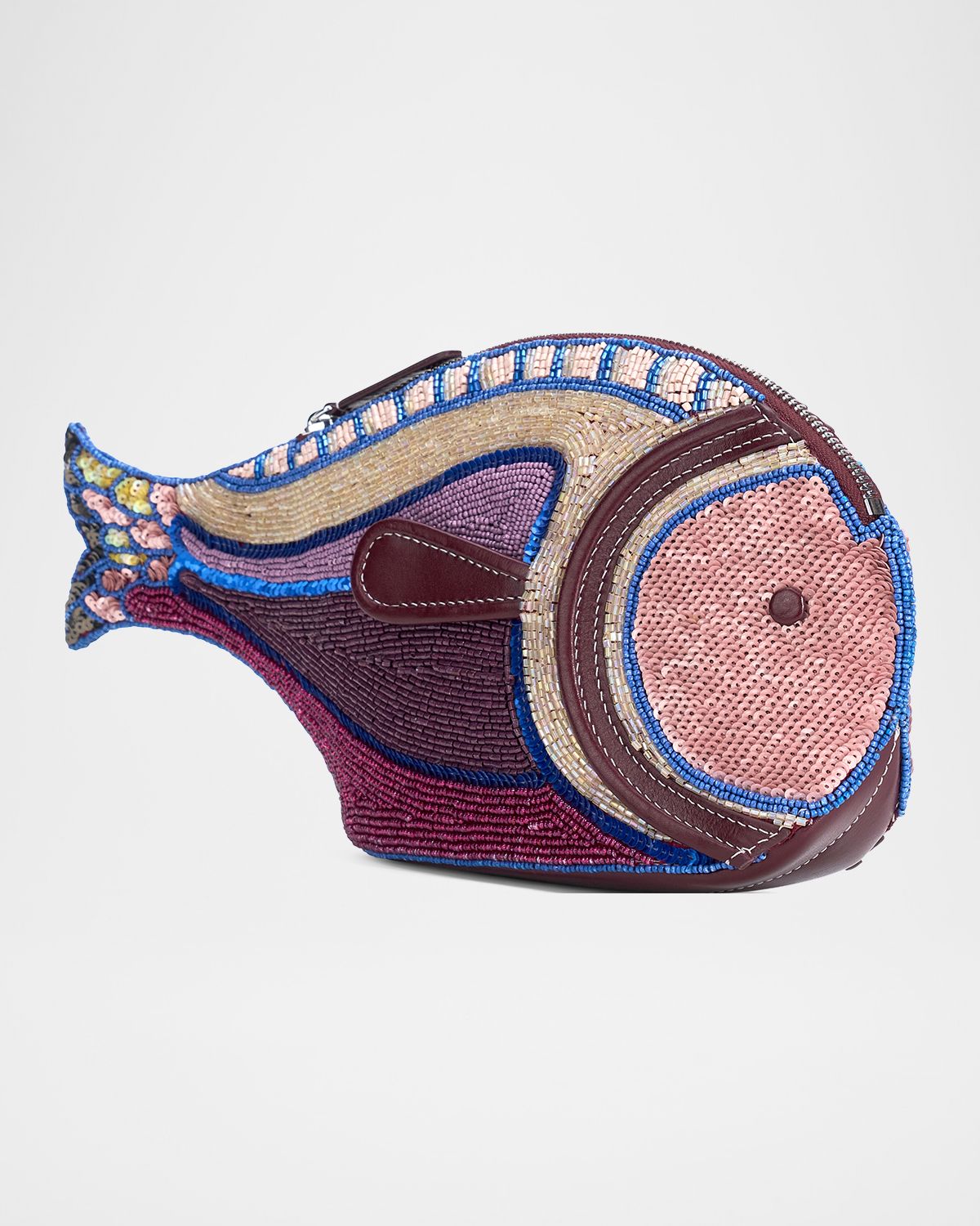 STAUD Pesce Beaded Fish Clutch Bag | Thumbnail 2 STAUD Pesce Beaded Fish Clutch Bag | Thumbnail 2