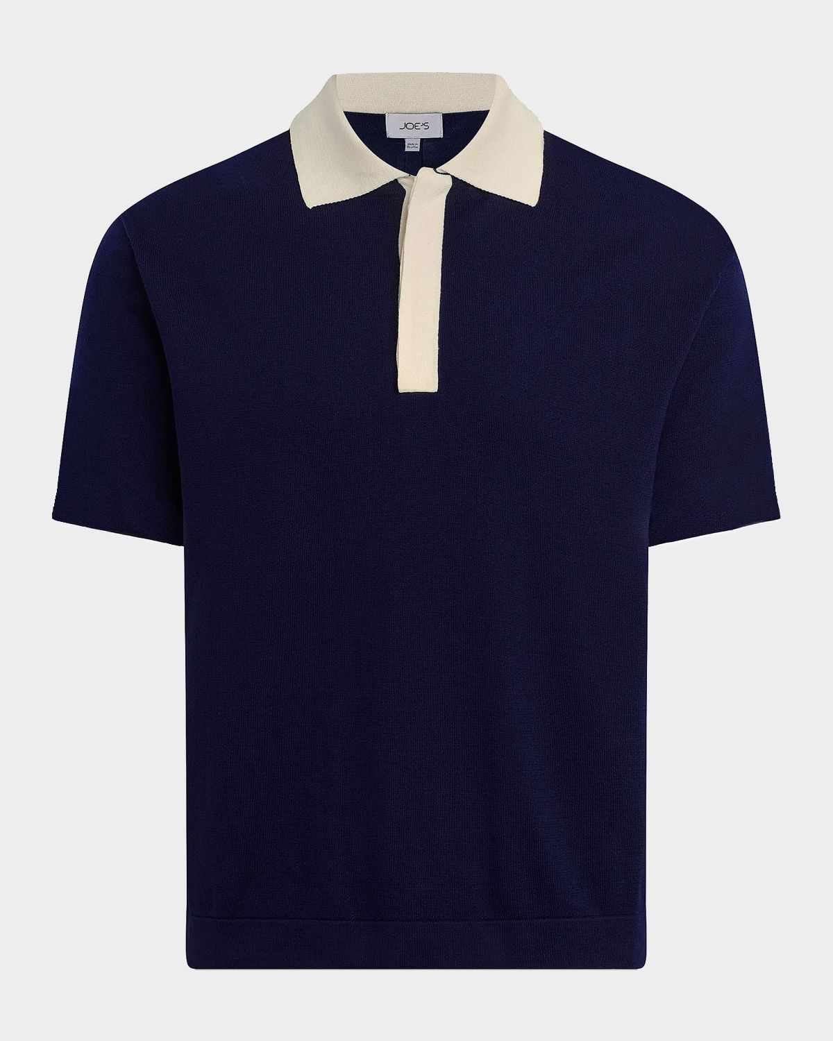 Joe 's Jeans Men 's Club Contrast-Trim Cotton Knit Polo Shirt | Thumbnail 6 Joe 's Jeans Men 's Club Contrast-Trim Cotton Knit Polo Shirt | Thumbnail 6