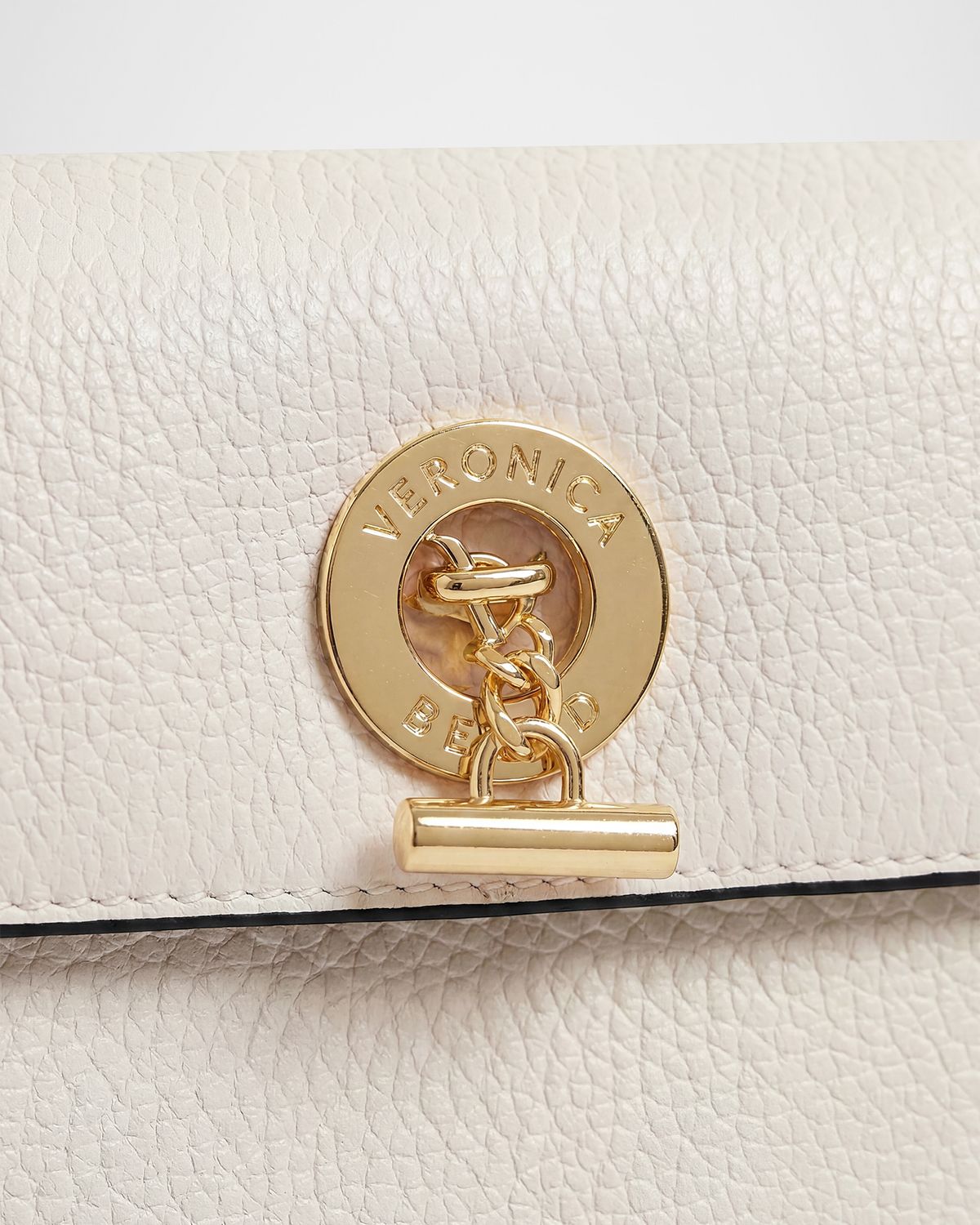 Veronica Beard Anchor Leather Fold-Over Clutch Bag | Thumbnail 4 Veronica Beard Anchor Leather Fold-Over Clutch Bag | Thumbnail 4
