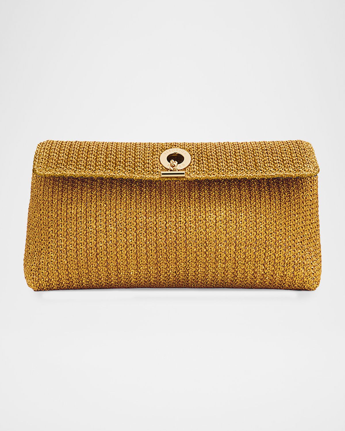 Veronica Beard Anchor Raffia Clutch