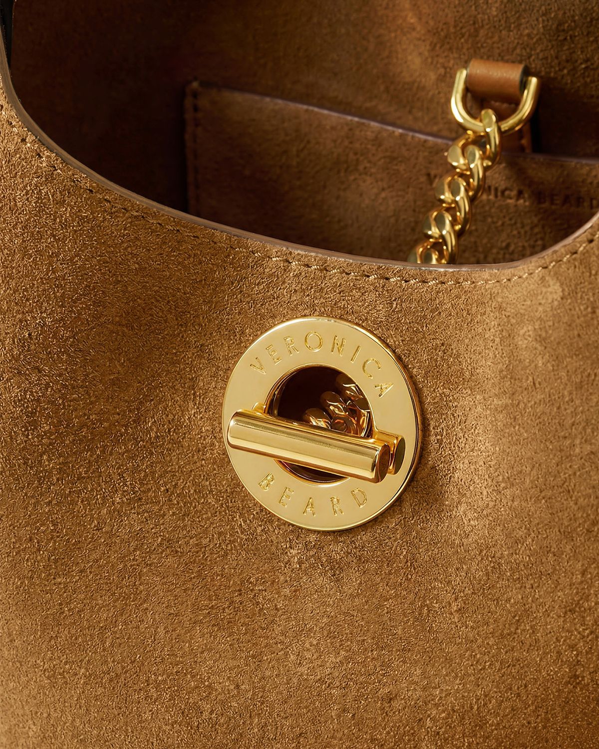Veronica Beard Anchor Colorblock Suede & Leather Top-Handle Bag | Thumbnail 5