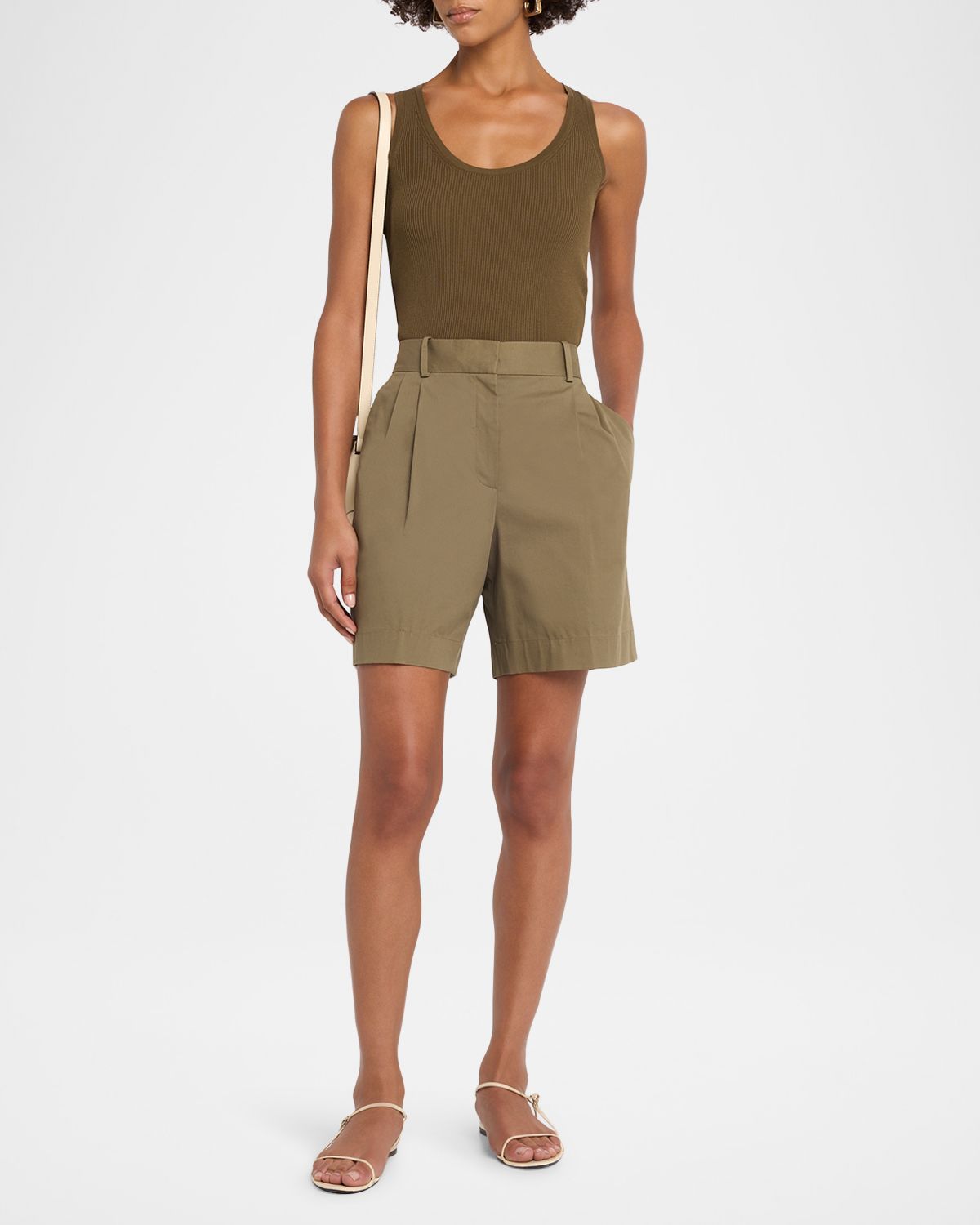 Max Mara Scoop-Neck Ribbed Tank Top | Thumbnail 5 Max Mara Scoop-Neck Ribbed Tank Top | Thumbnail 5