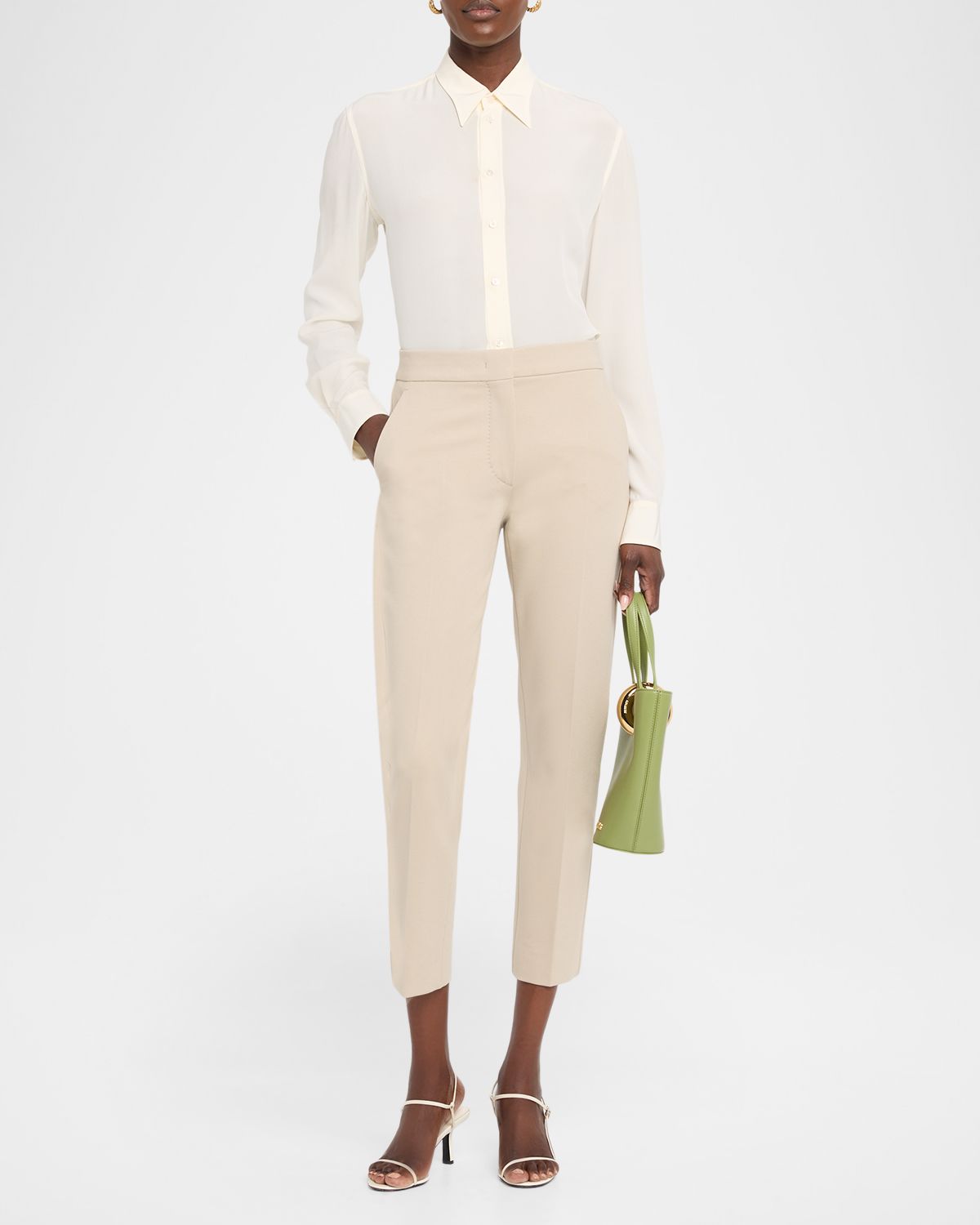 Max Mara Pegno Slim-Leg Ankle Pants | Thumbnail 5 Max Mara Pegno Slim-Leg Ankle Pants | Thumbnail 5