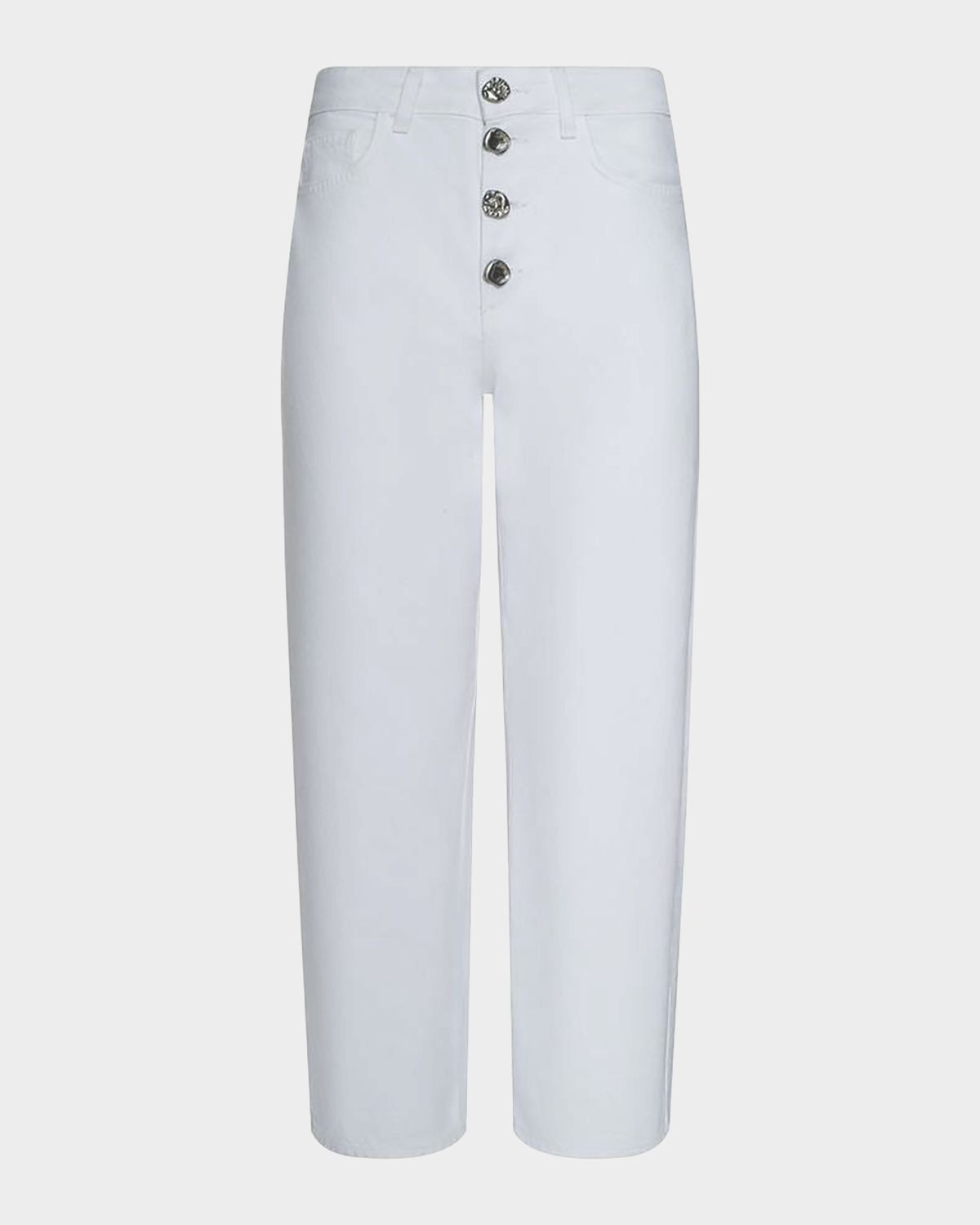 L 'Agence Liora High-Rise Cropped Denim Jeans