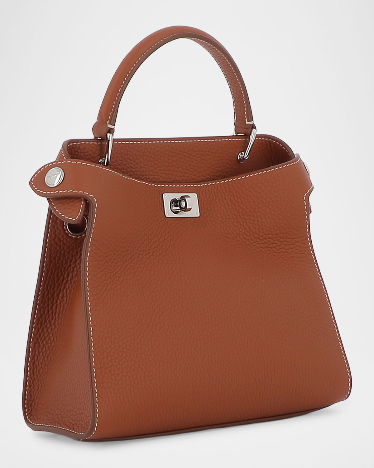 Michino Paris Lutece Mini Grained Leather Top-Handle Bag | Thumbnail 5 Michino Paris Lutece Mini Grained Leather Top-Handle Bag | Thumbnail 5