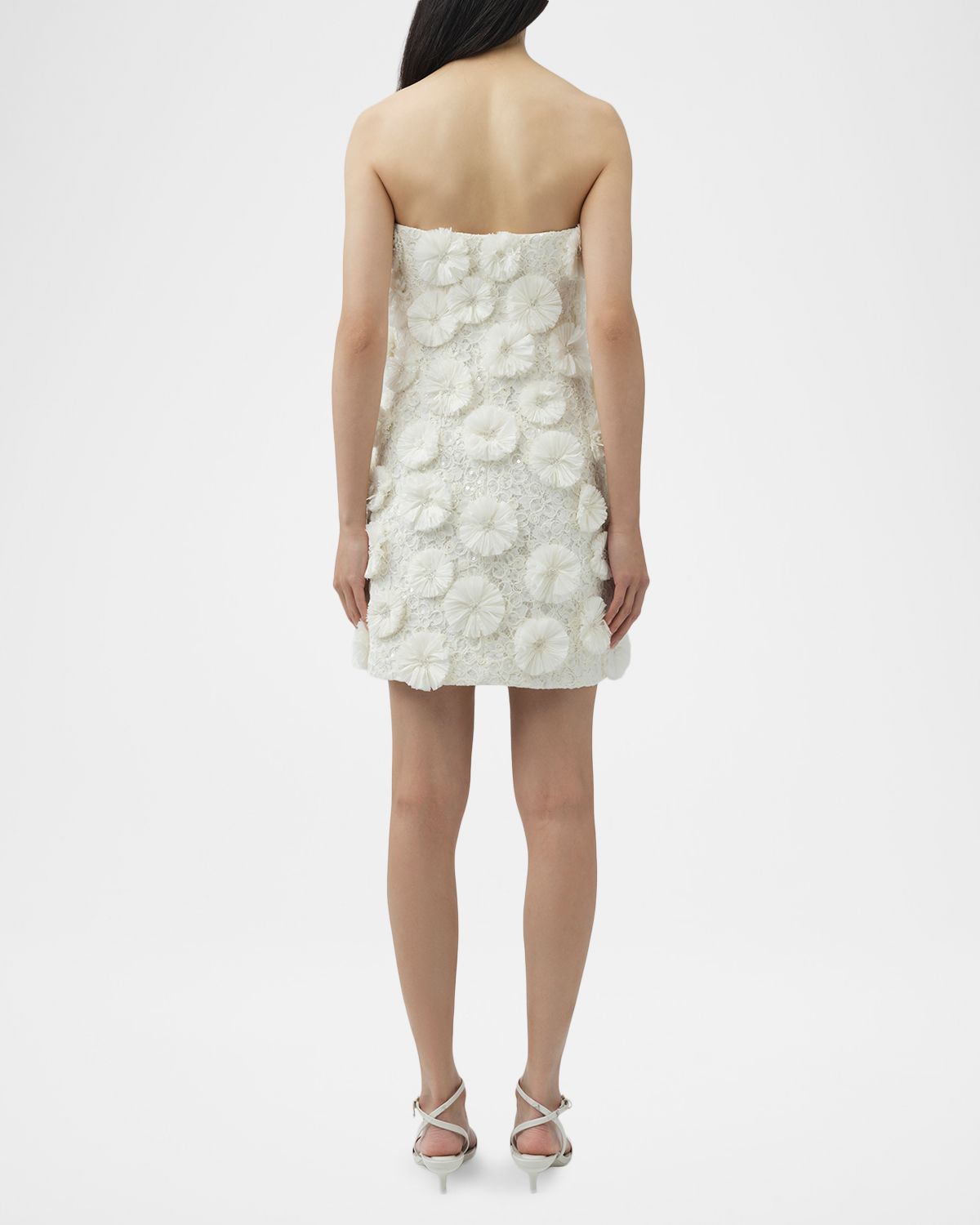 SIMKHAI Holland Floral Strapless Mini Dress | Thumbnail 3 SIMKHAI Holland Floral Strapless Mini Dress | Thumbnail 3