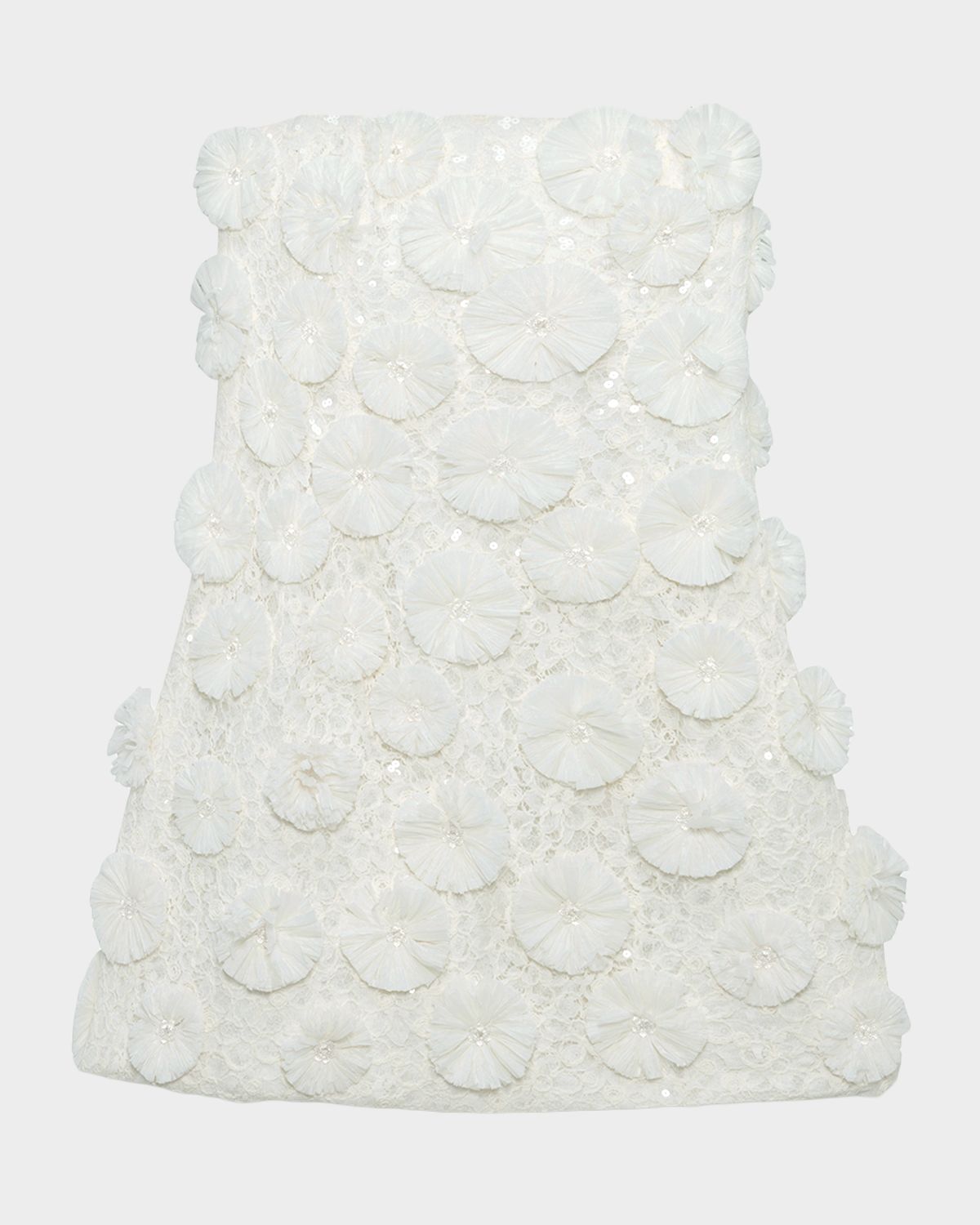 SIMKHAI Holland Floral Strapless Mini Dress | Thumbnail 1 SIMKHAI Holland Floral Strapless Mini Dress | Thumbnail 1