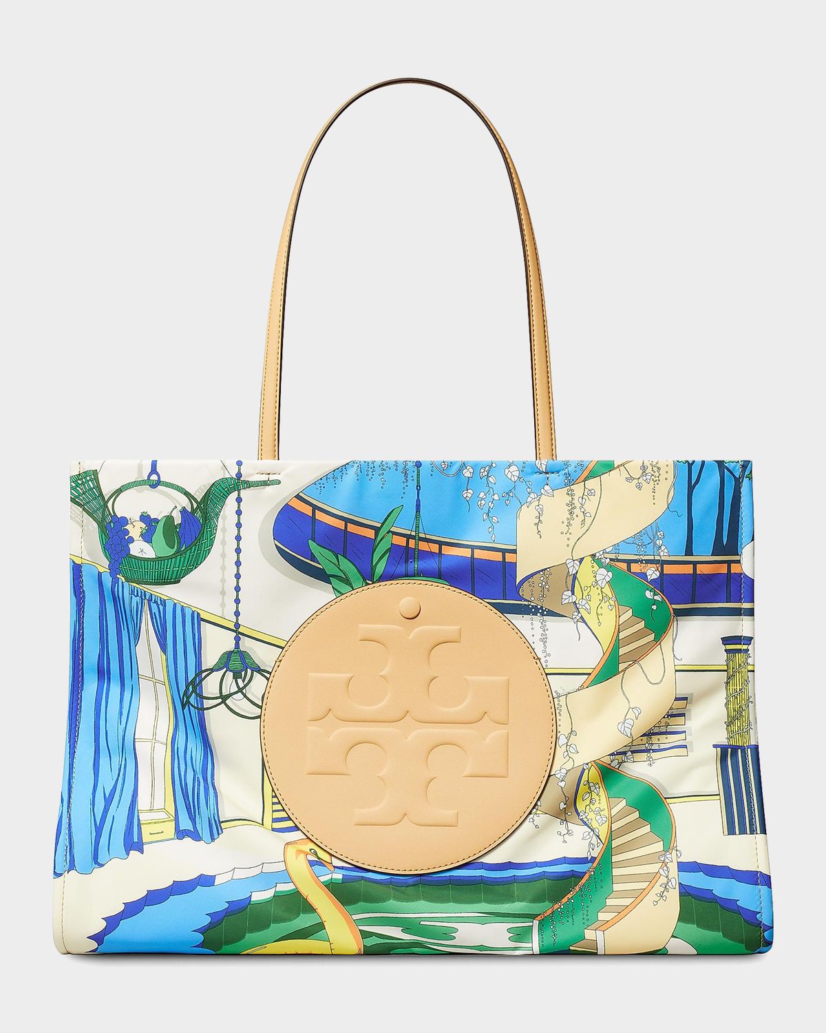 Tory Burch Ella Printed Tote Bag | Thumbnail 5 Tory Burch Ella Printed Tote Bag | Thumbnail 5