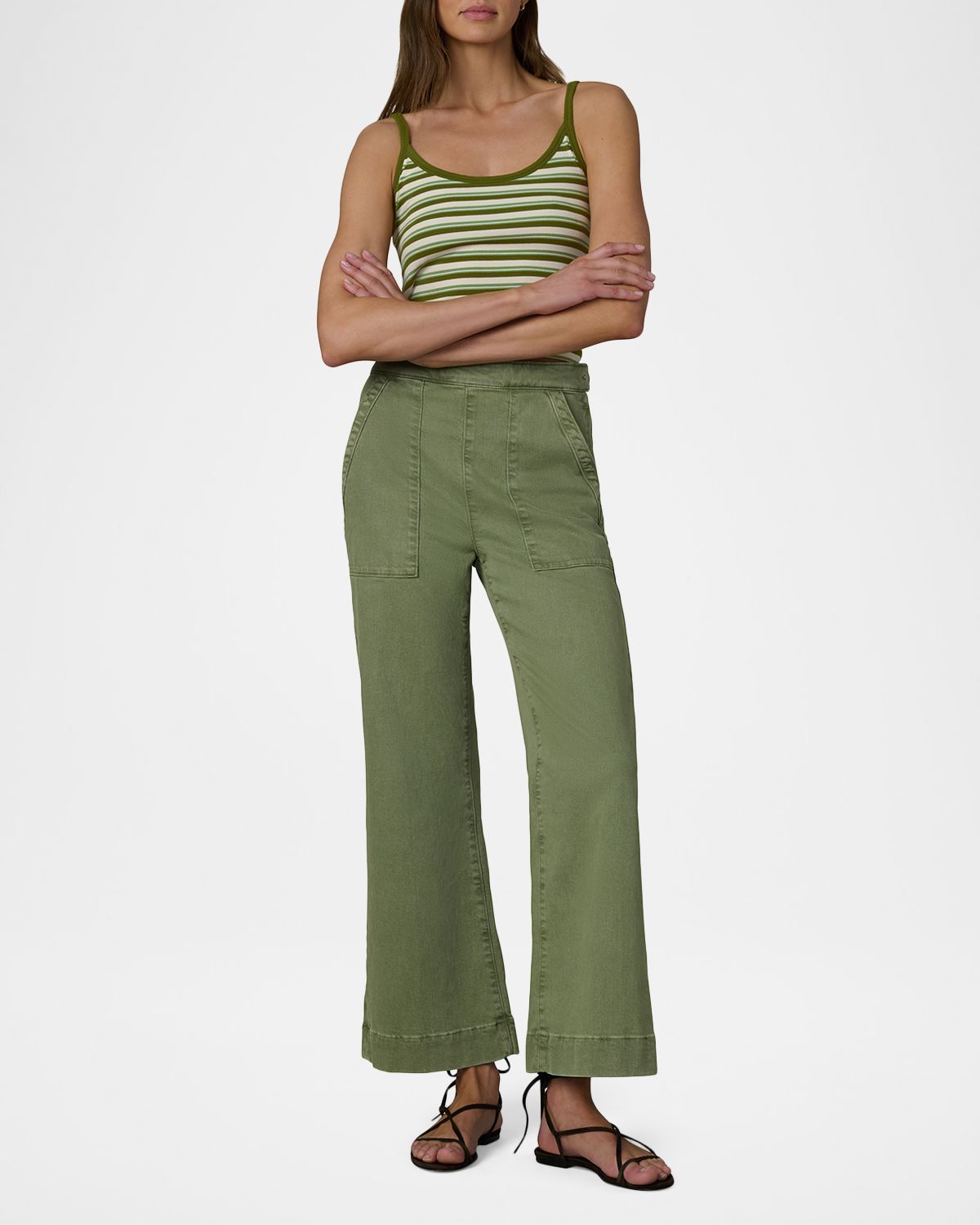 Joe 's Jeans The Side Zip Wide-Leg Jeans | Thumbnail 2 Joe 's Jeans The Side Zip Wide-Leg Jeans | Thumbnail 2