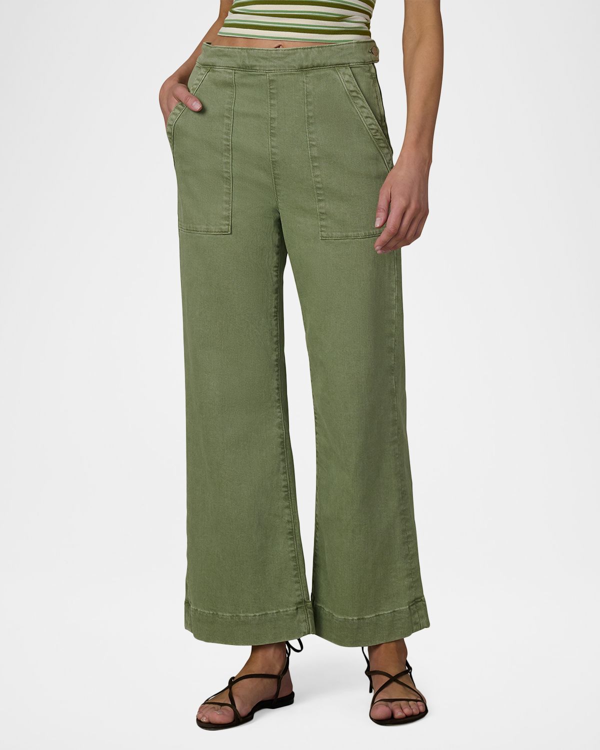 Joe 's Jeans The Side Zip Wide-Leg Jeans | Thumbnail 4 Joe 's Jeans The Side Zip Wide-Leg Jeans | Thumbnail 4