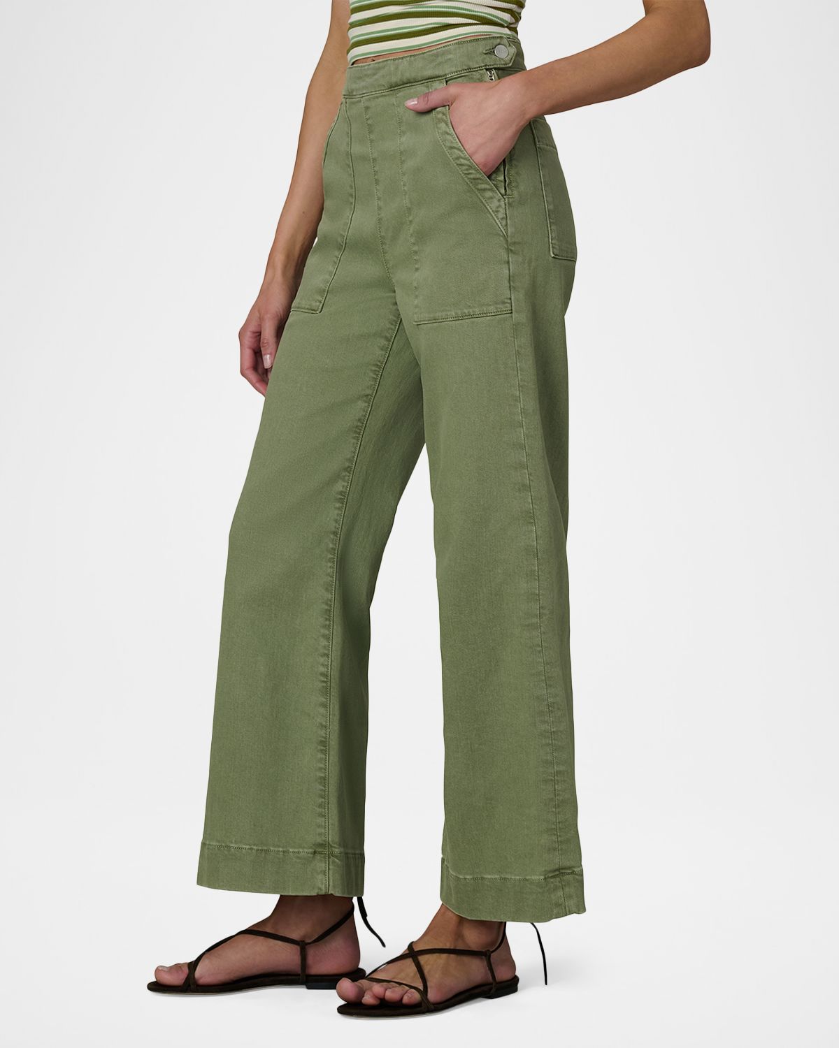Joe 's Jeans The Side Zip Wide-Leg Jeans | Thumbnail 6 Joe 's Jeans The Side Zip Wide-Leg Jeans | Thumbnail 6