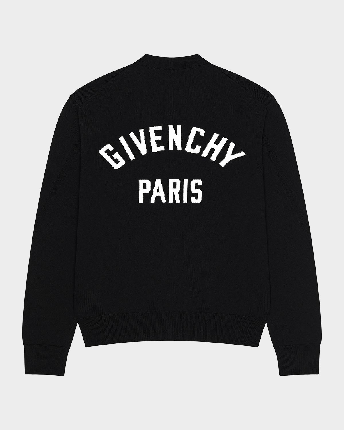 Givenchy Men 's Couture Seam Knit Back-Logo Cardigan | Thumbnail 5