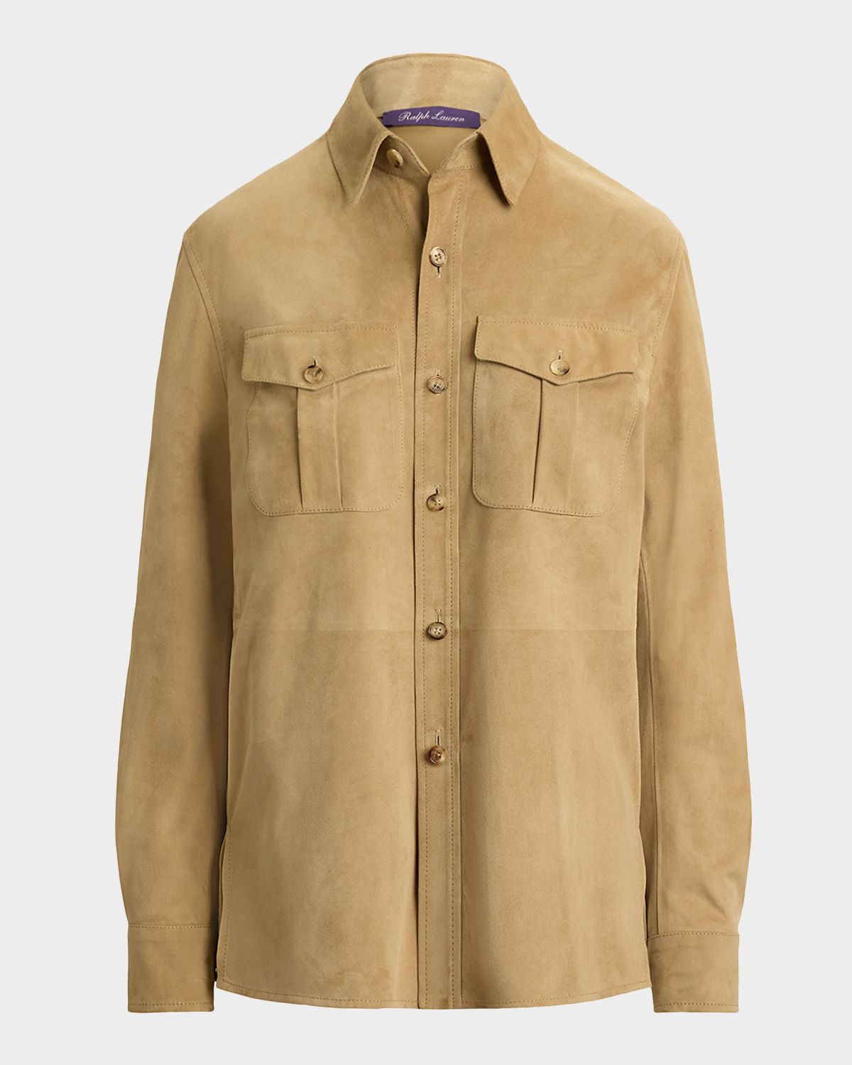 Ralph Lauren Collection Landry Lamb-Suede Shirt | Thumbnail 7 Ralph Lauren Collection Landry Lamb-Suede Shirt | Thumbnail 7