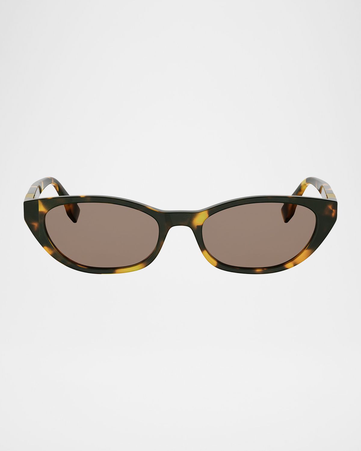 Fendi Baguette 54mm Acetate Cat-Eye Sunglasses