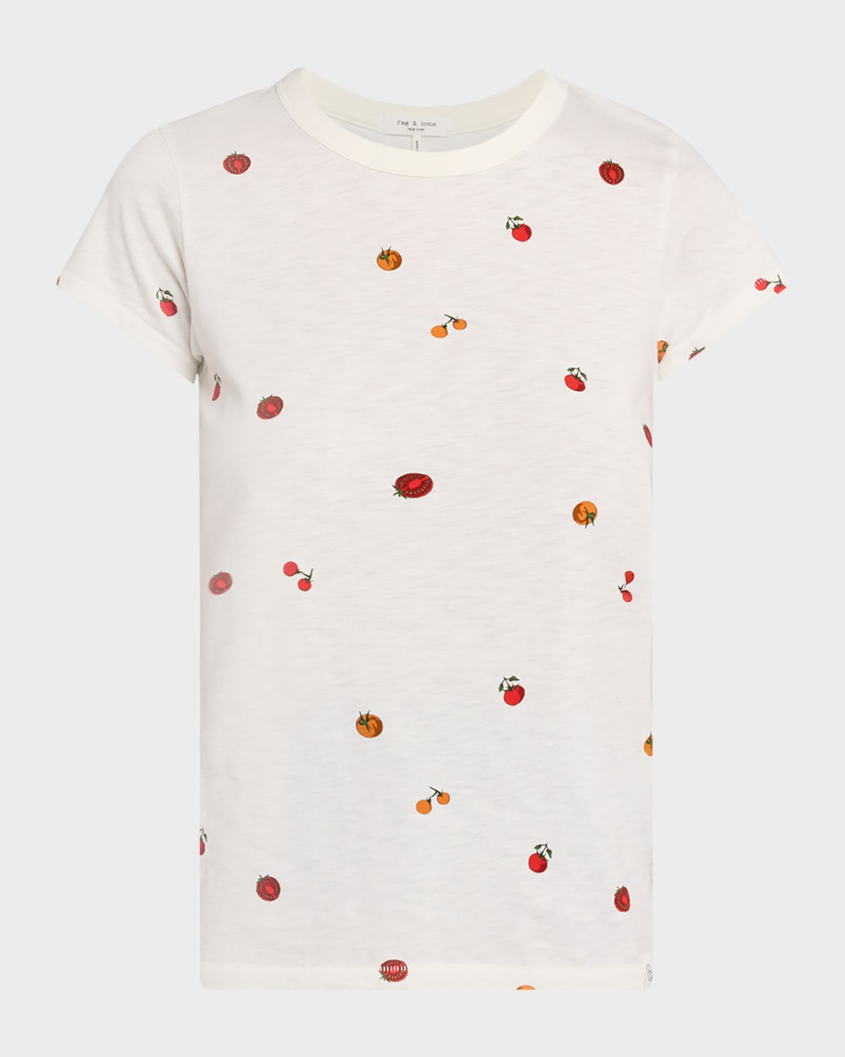 Rag & Bone All Over Tomato Baby Tee