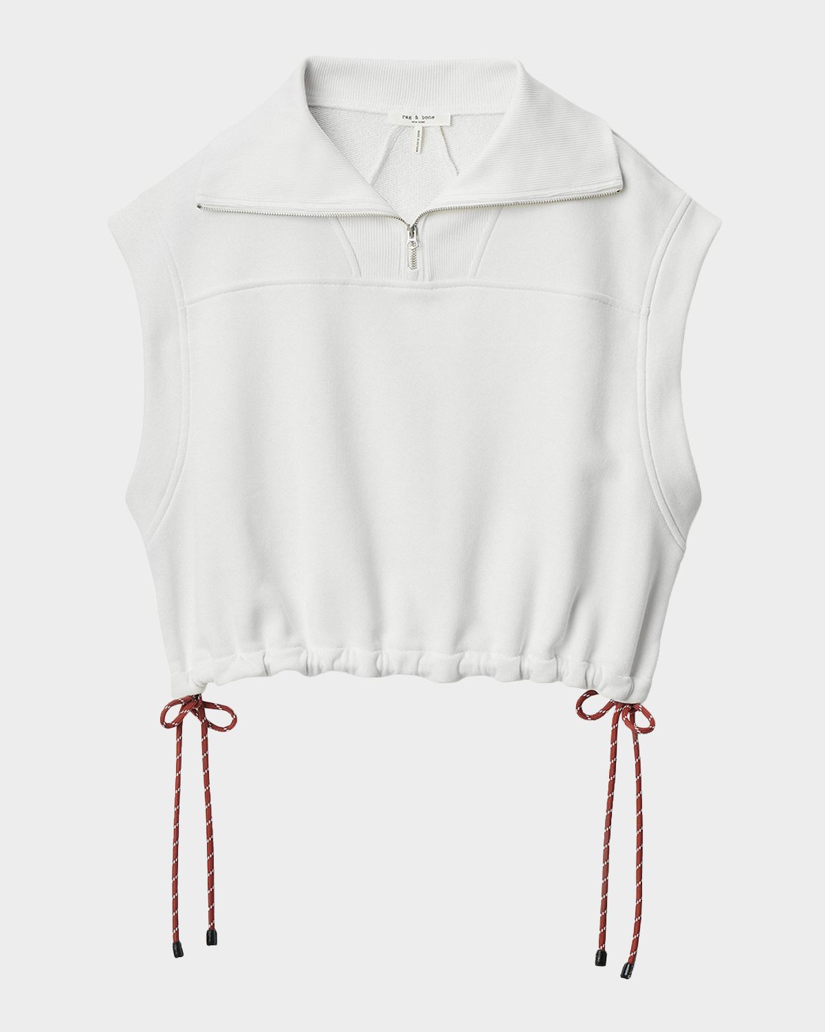 Rag & Bone Vintage Terry Half-Zip Sleeveless Sweatshirt | Thumbnail 7 Rag & Bone Vintage Terry Half-Zip Sleeveless Sweatshirt | Thumbnail 7