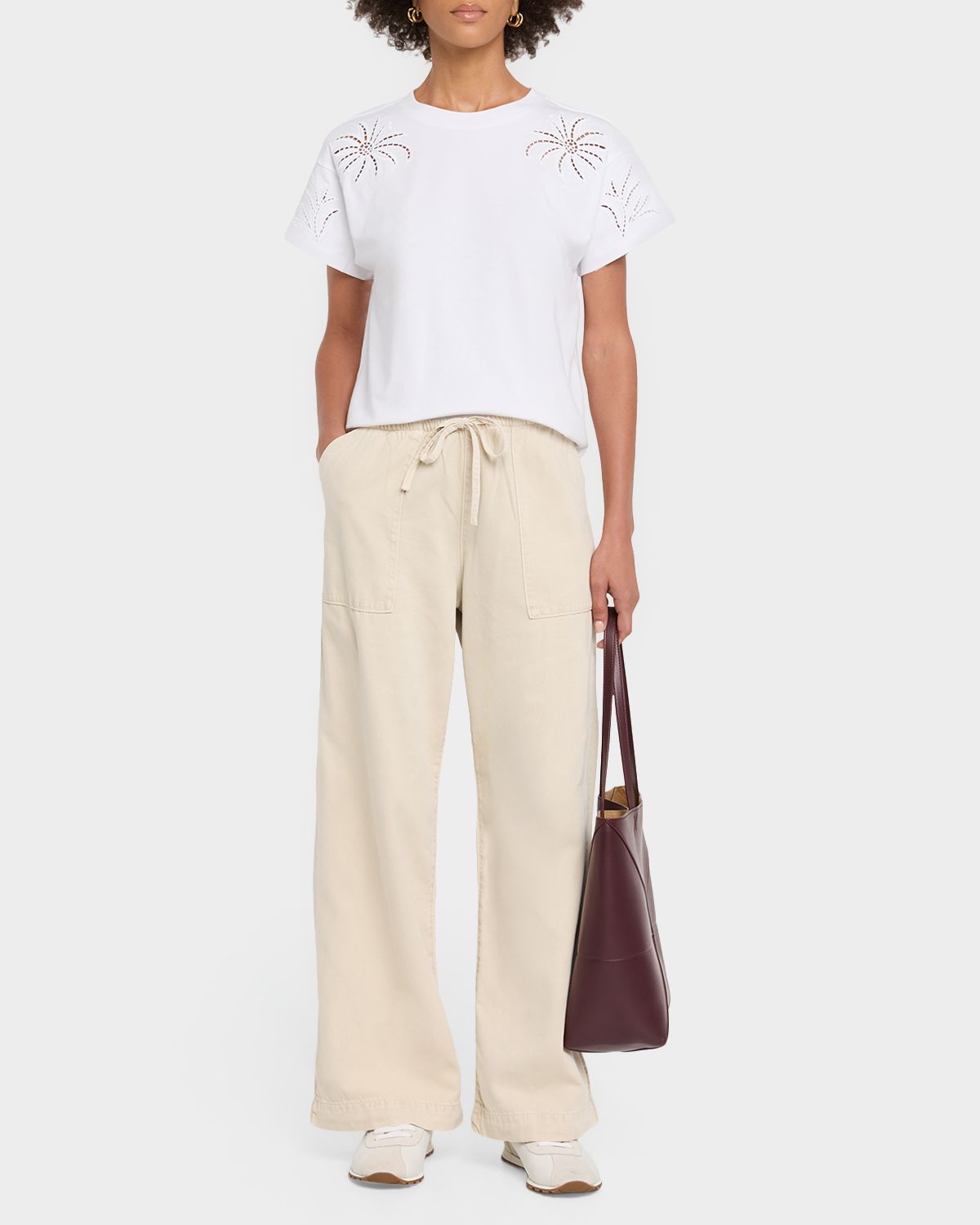 Rag & Bone Kelly Floral Cut-Out Tee | Thumbnail 2 Rag & Bone Kelly Floral Cut-Out Tee | Thumbnail 2