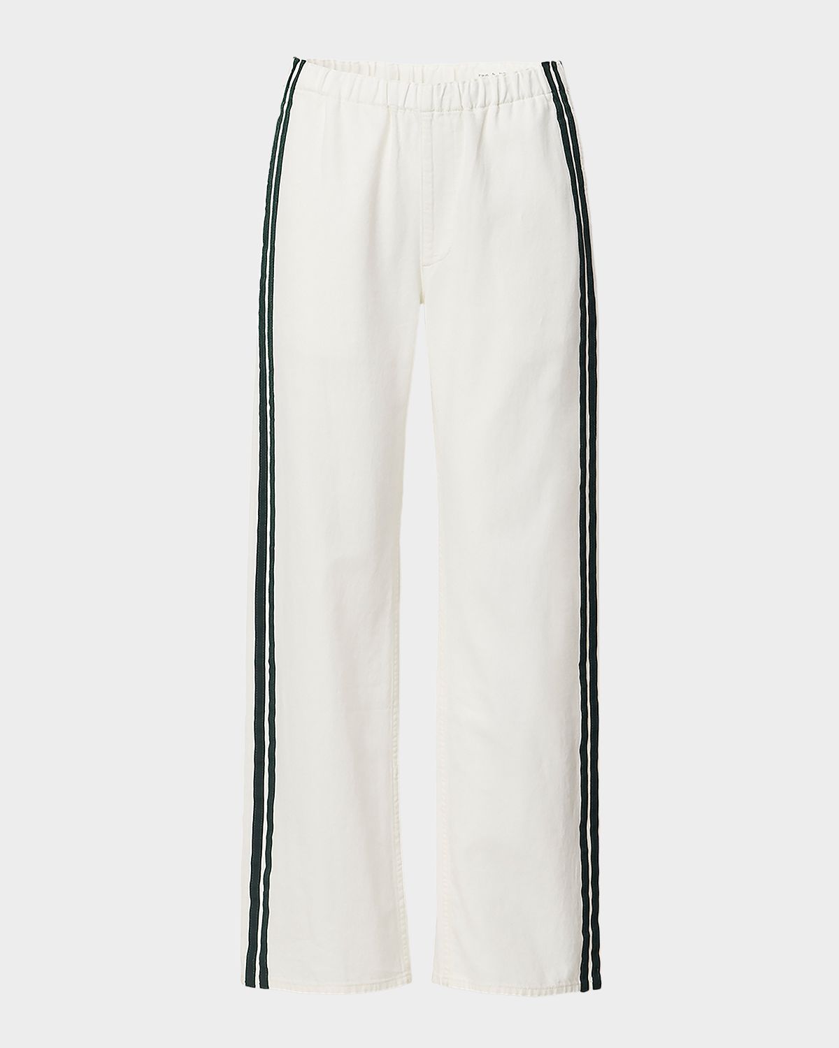 Rag & Bone Featherweight Logan Wide-Leg Denim Track Pants