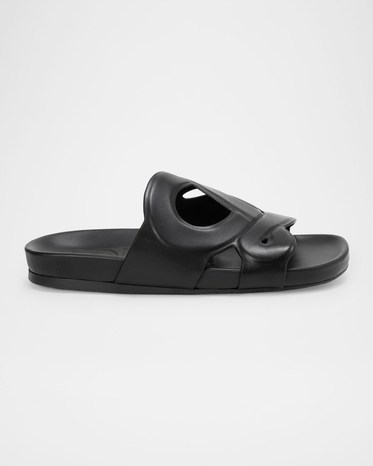 Loewe x Paula 's Ibiza Men 's Ease Monogram Leather Sandals