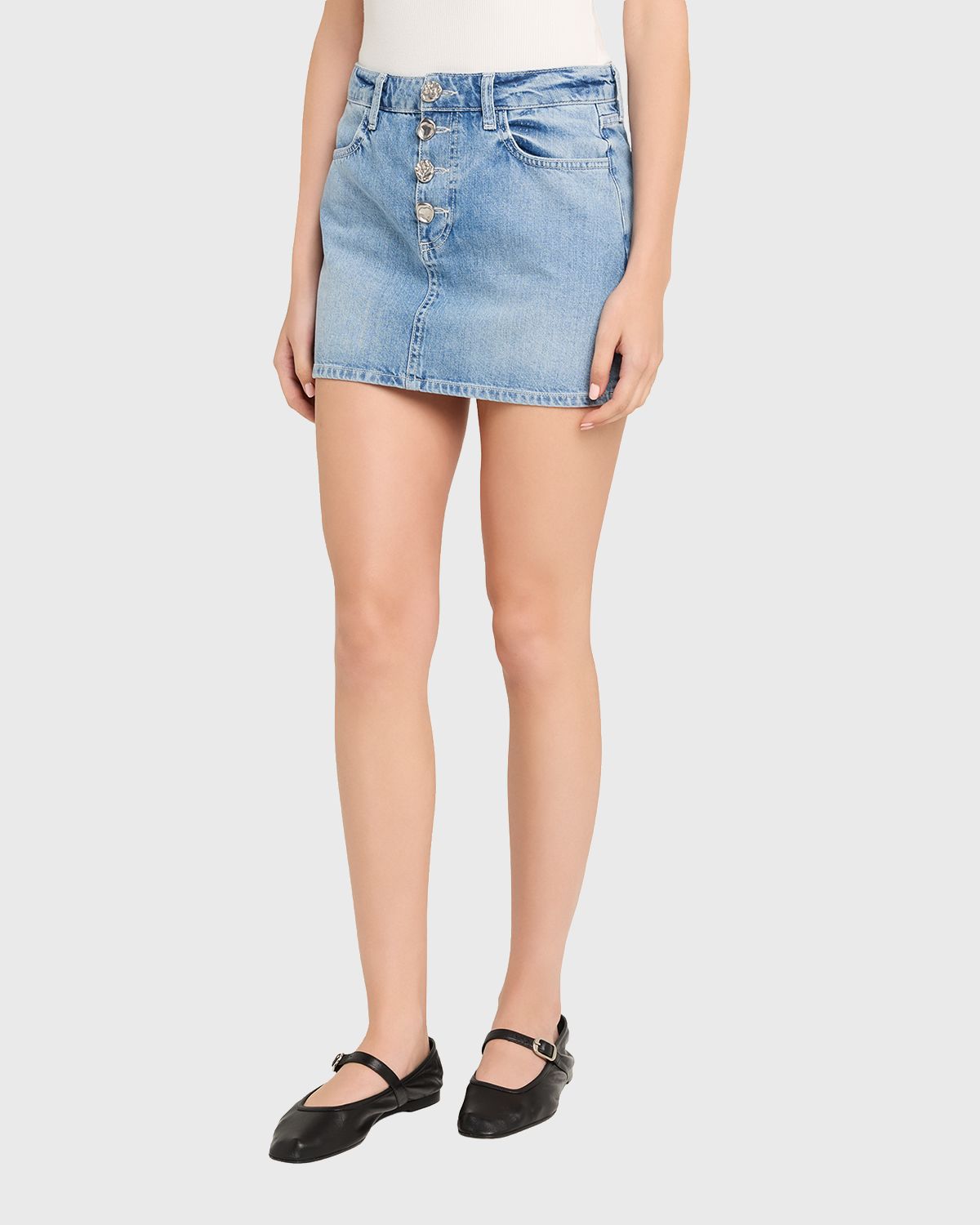 L 'Agence Solene Jean Mini Skirt | Thumbnail 4 L 'Agence Solene Jean Mini Skirt | Thumbnail 4