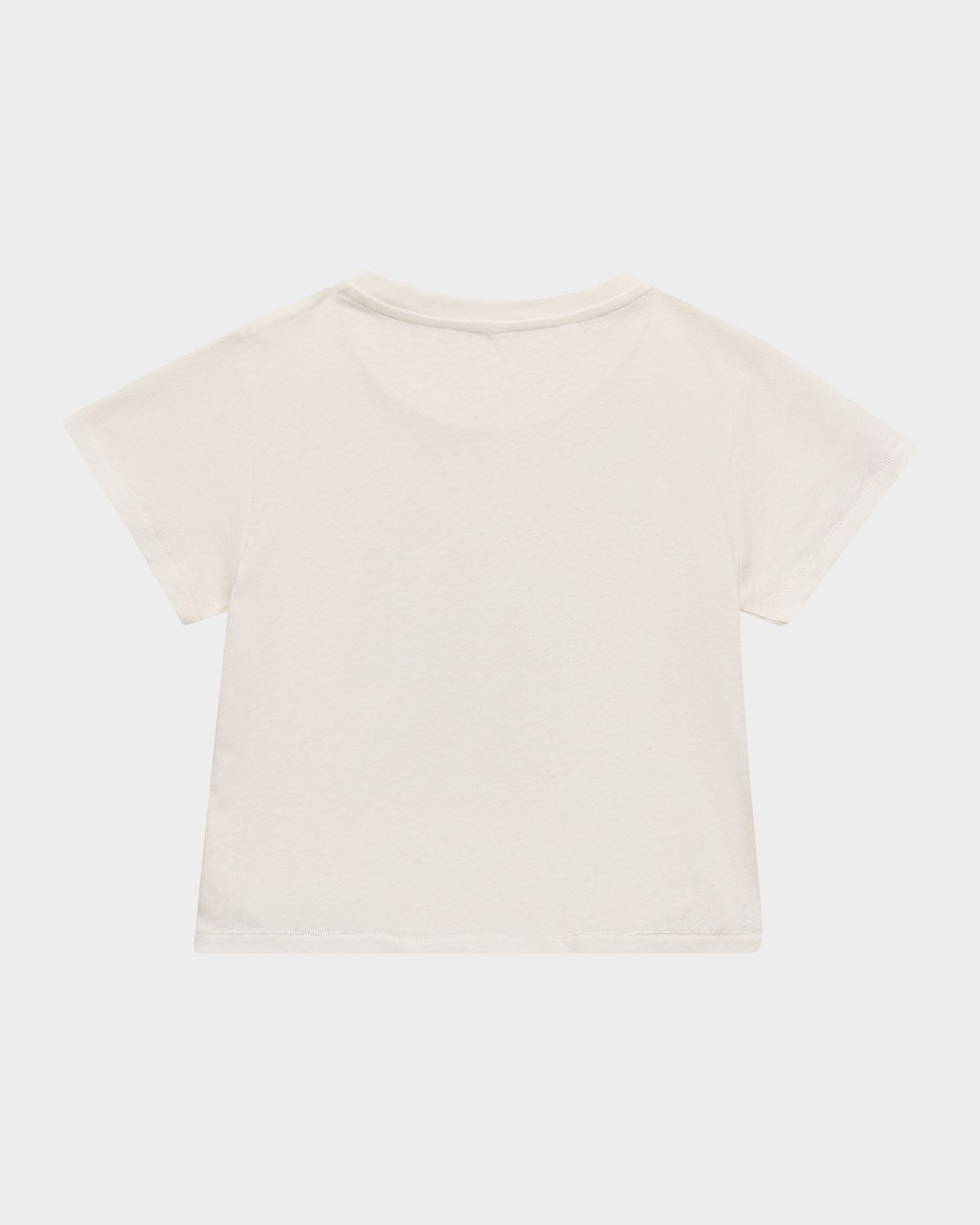 Zimmermann Girl 's Solstice Applique Linen-Cotton T-Shirt, Size 1-12