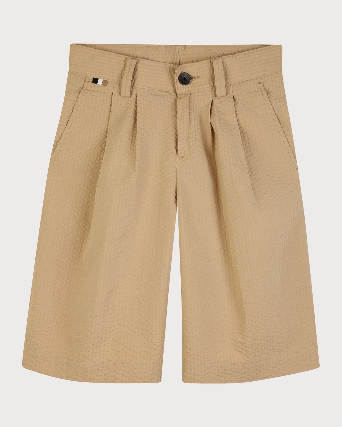BOSS Boy 's Cotton Bermuda Shorts, Size 8-